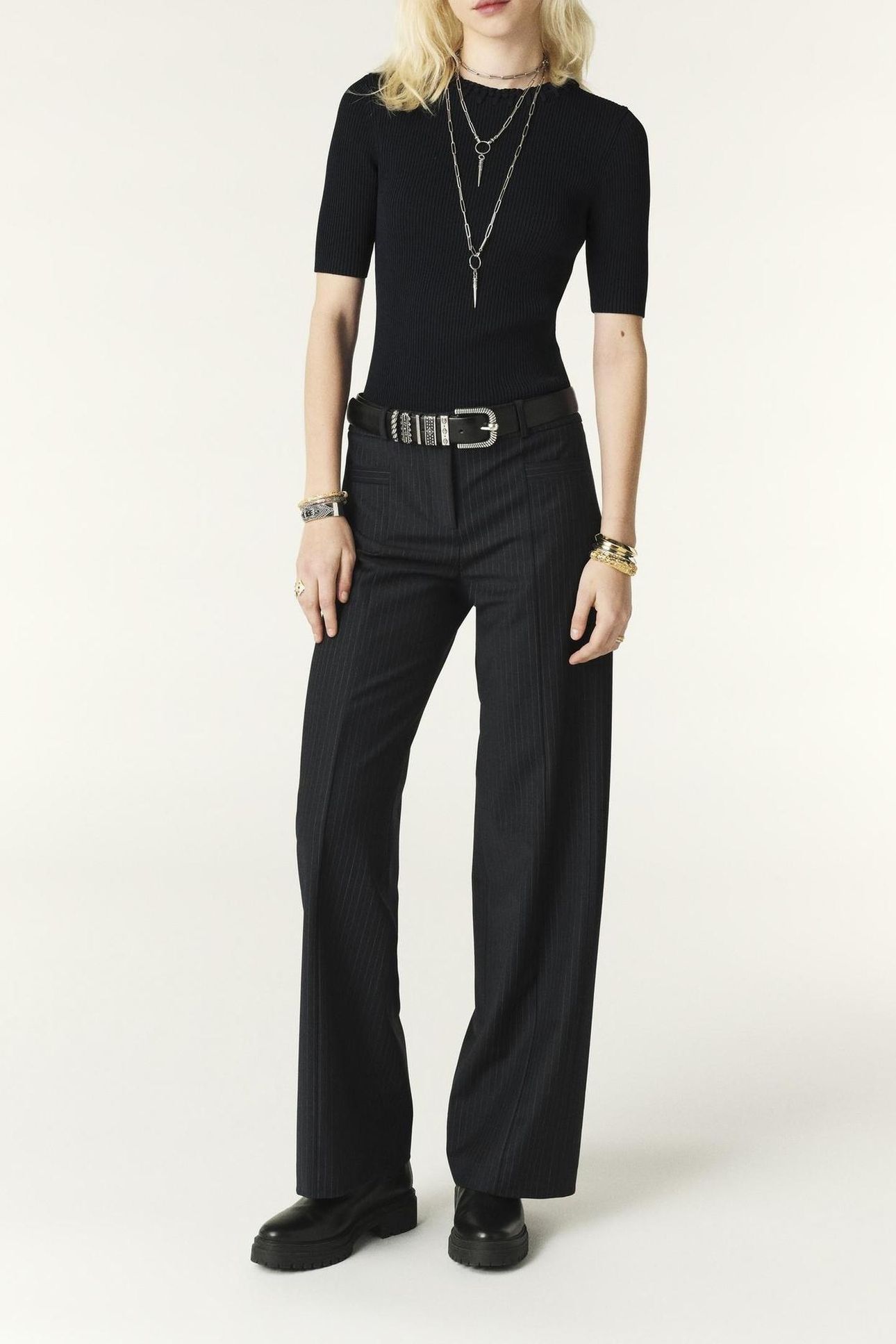 STRAIGHT TROUSERS BLUENUIT 5