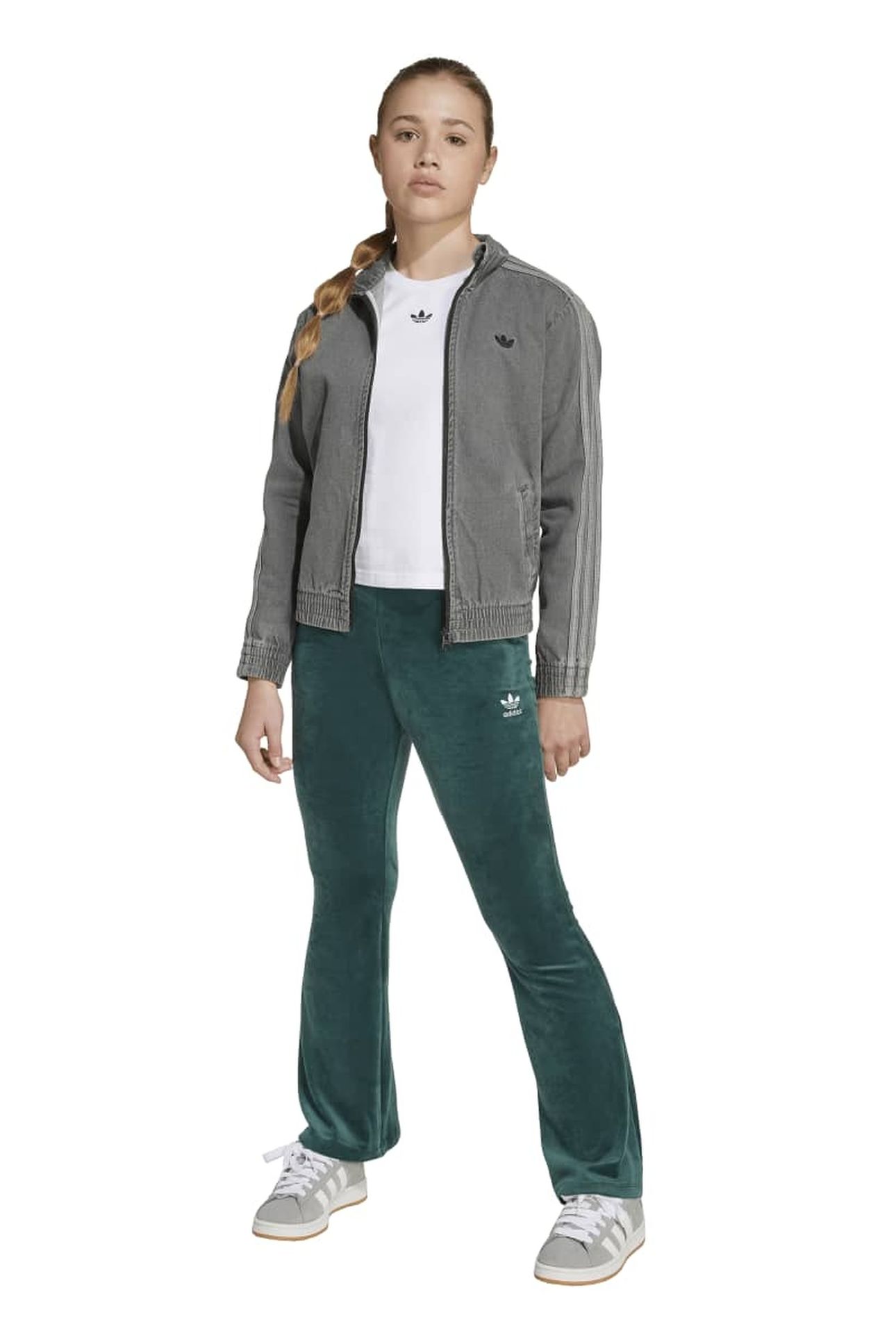 JUNIOR VELOUR PANTS AURORA IVY 1
