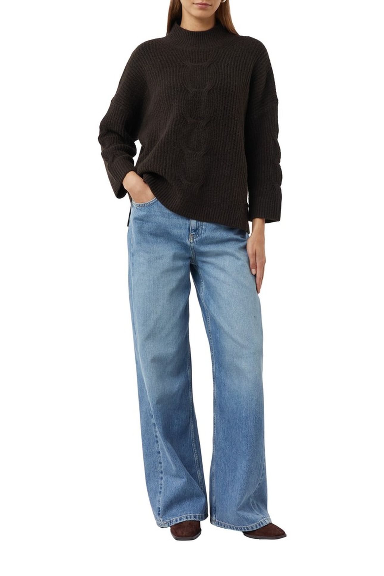 COMMA PULLOVER BROWN 2