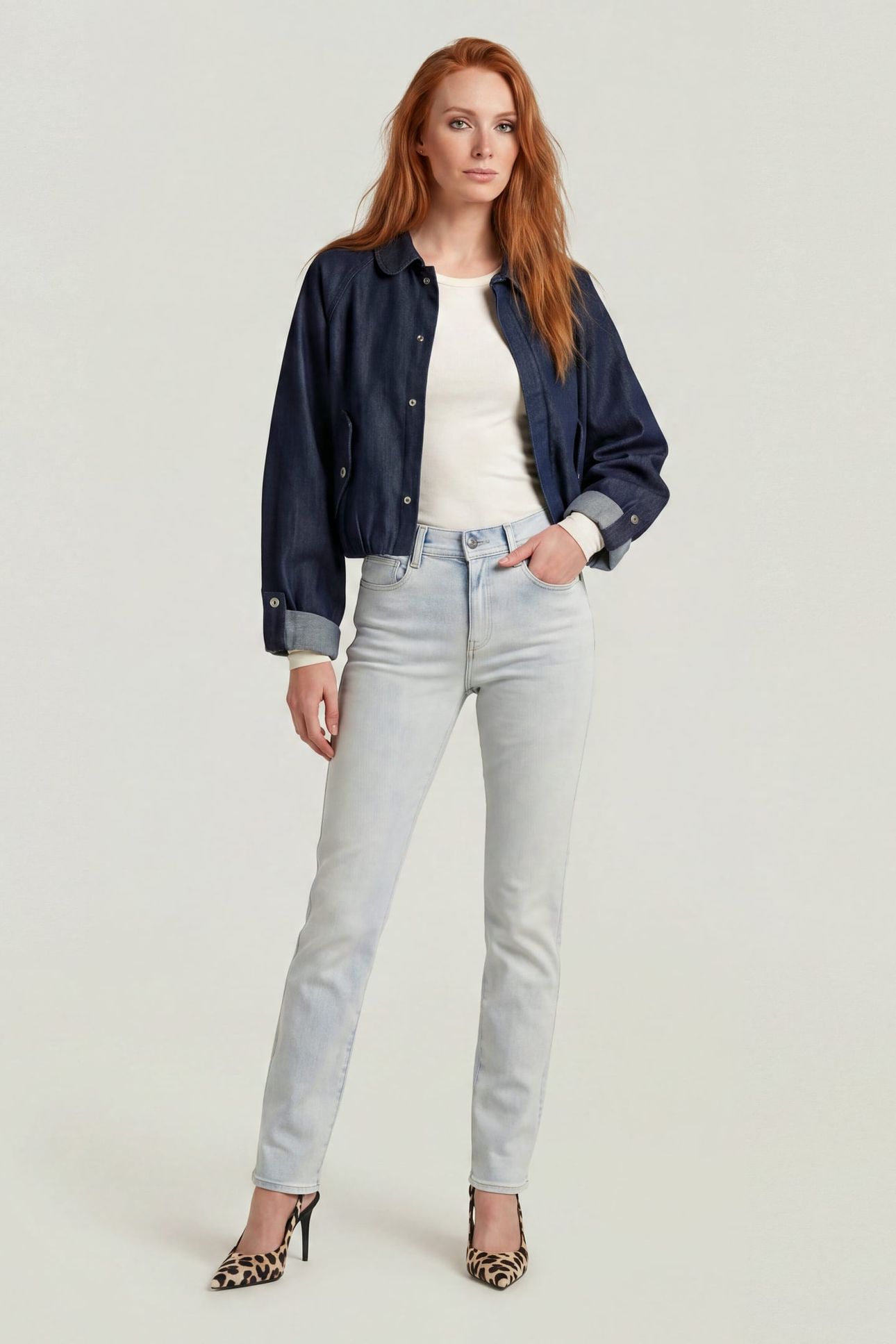 STRACE STRAIGHT LIGHT/PASTEL BLUE 3