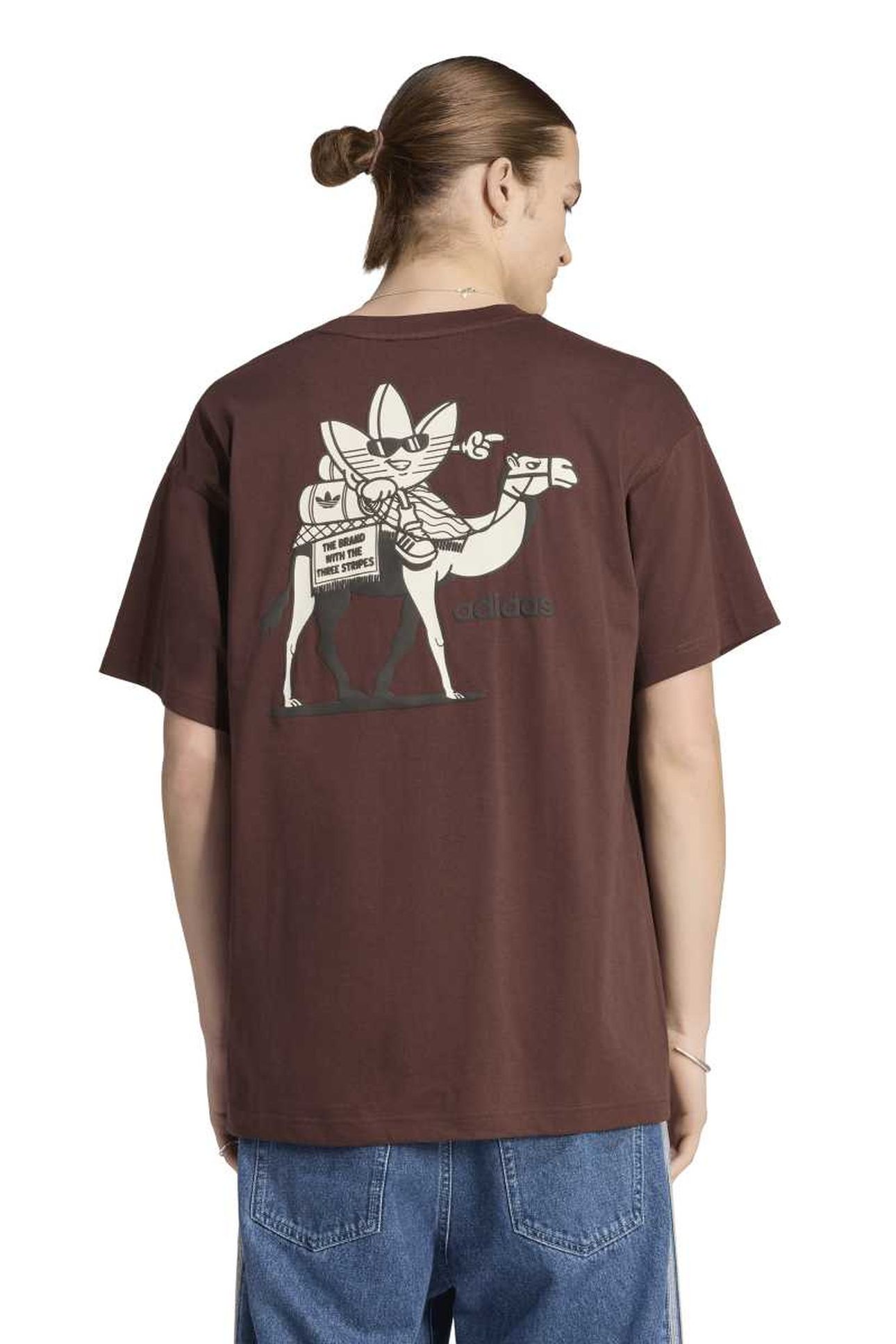 UNISEX CAMEL TREFFY TEE SHADOW BROWN 2