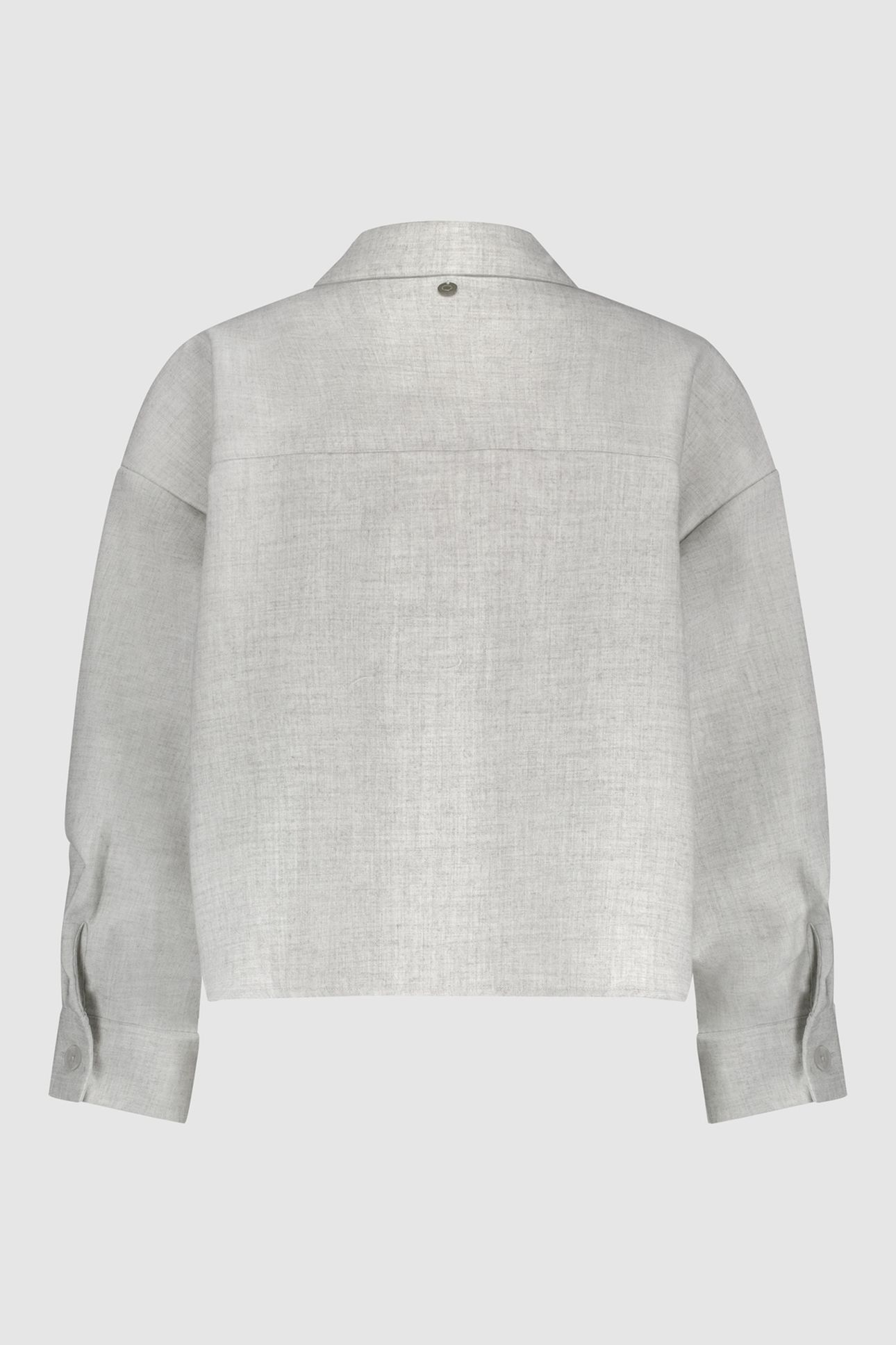 GIRLS BLAIR BLOUSE LIGHT GREY MELANGE 2