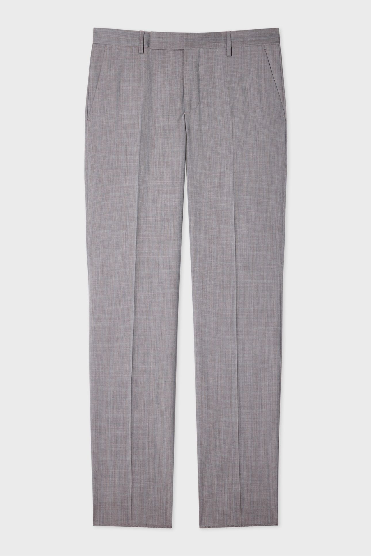MENS TAILORED FIT 2 BUTTON SUIT TAUPE 2