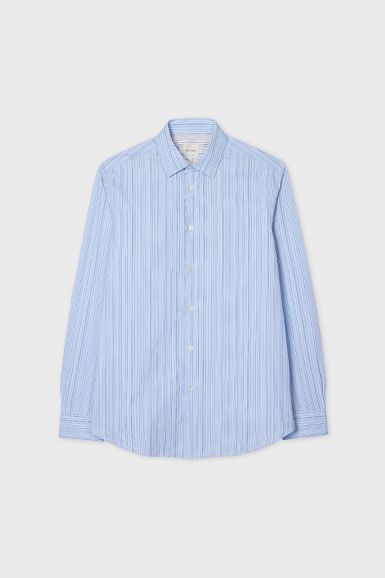 MENS S/C TAILORED FIT SHIRT LIGHT BLUE 2