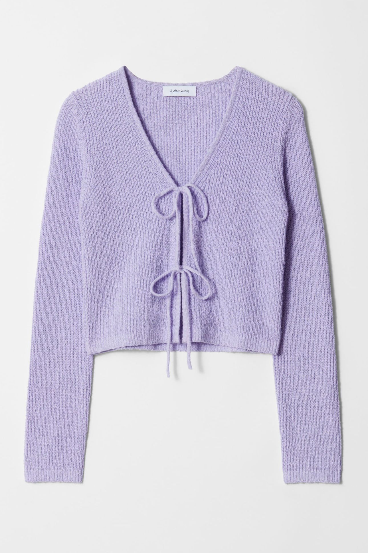 VE BILBO CARDIGAN 2:1 PURPLE 3