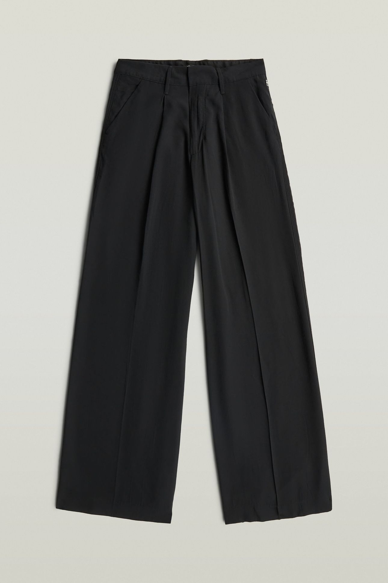 FLUID WIDE LEG PANTS BLACK 4