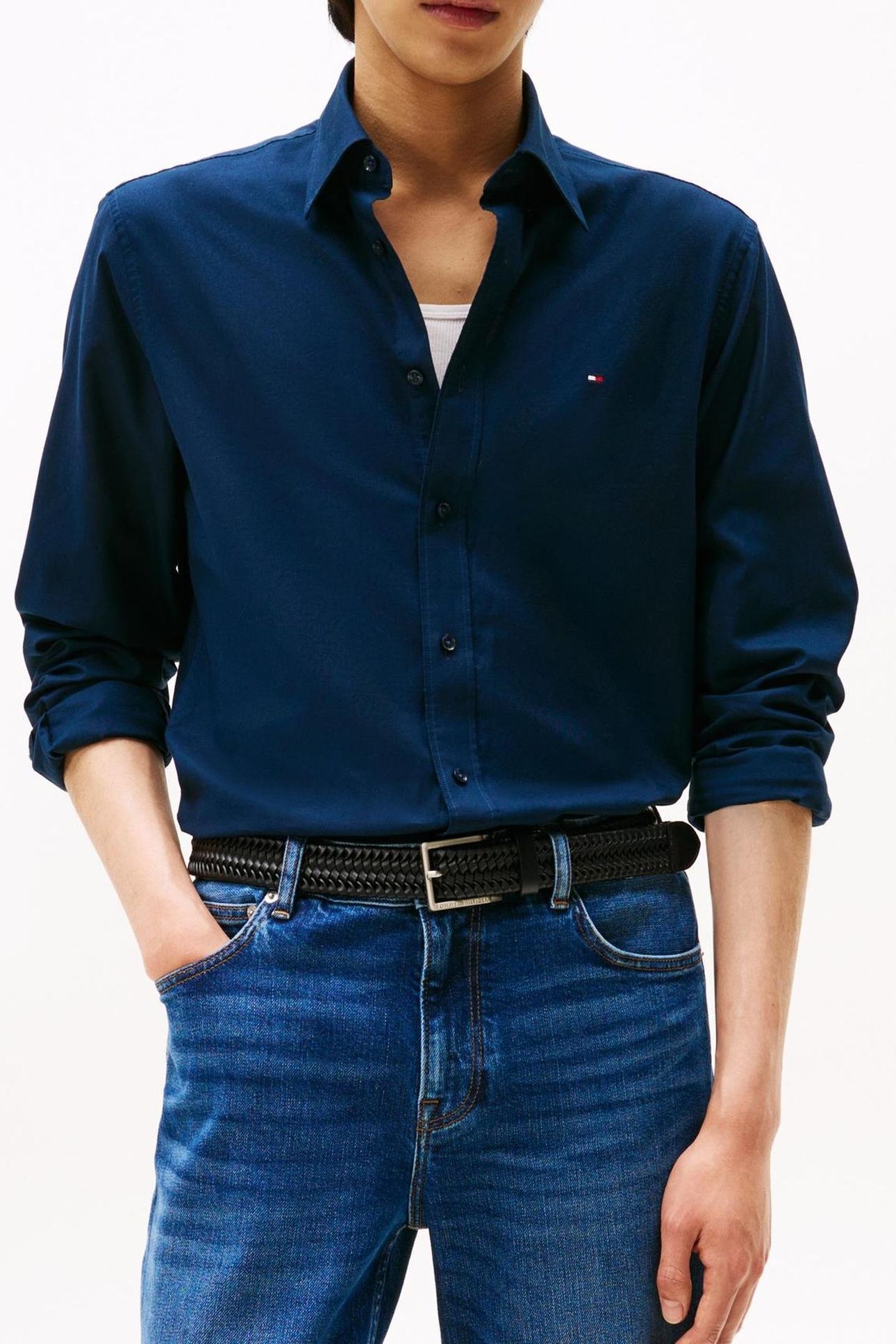 OXFORD SLD RF SHIRT DEEP NAVY 1