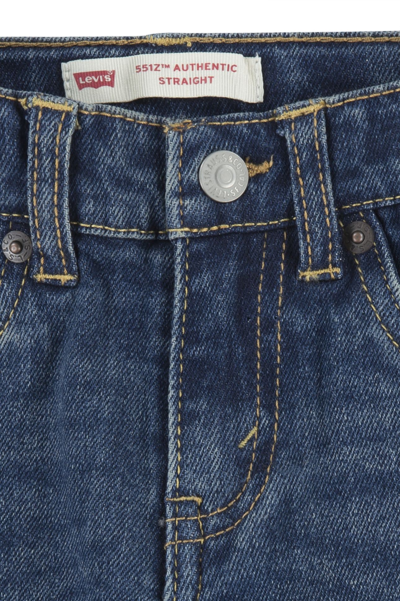 BOYS 551Z AUTHENTIC STRAIGHT JEANS GARLAND 4