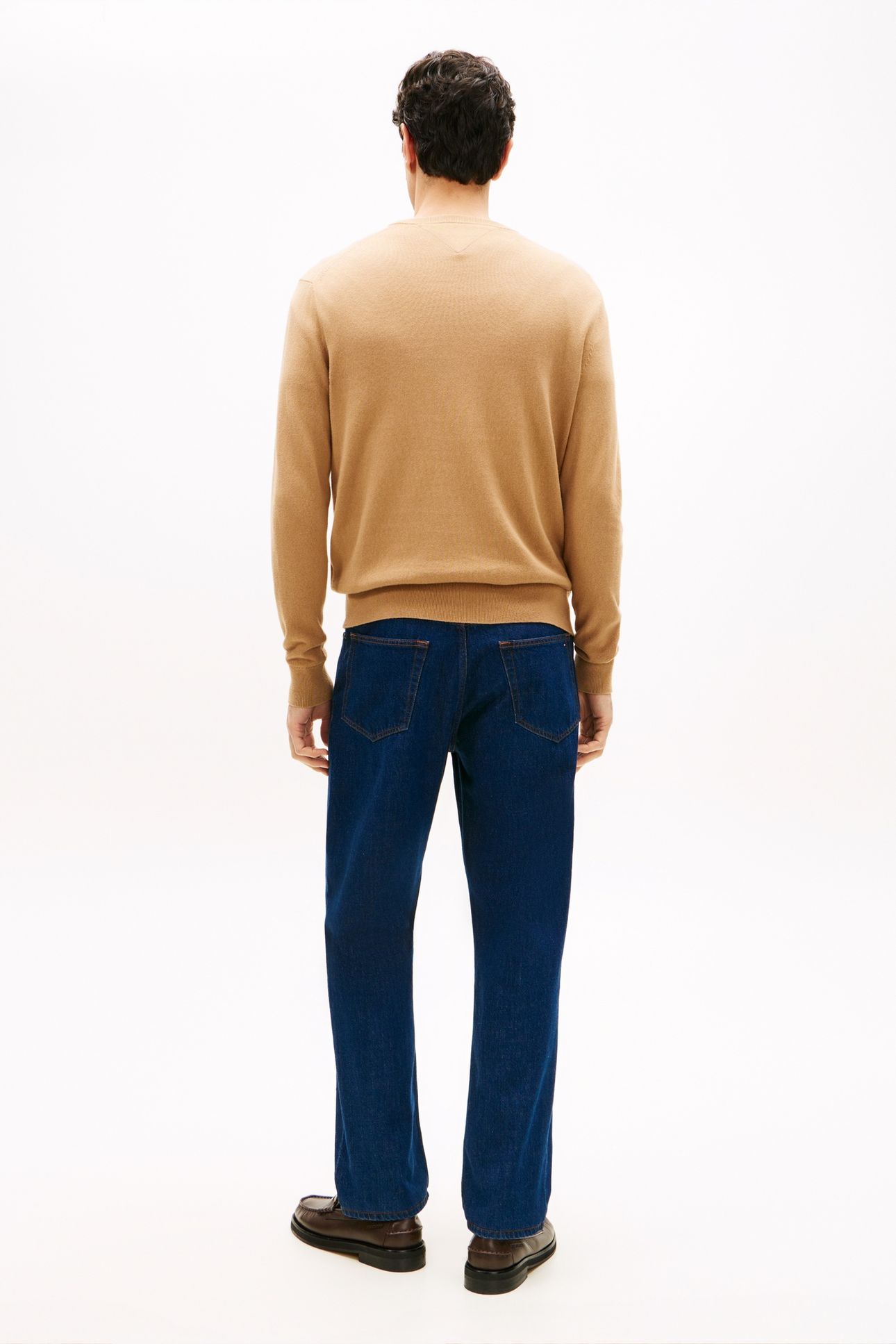 PIMA COTTON CASHMERE SWEATER TIMELESS CAMEL 2