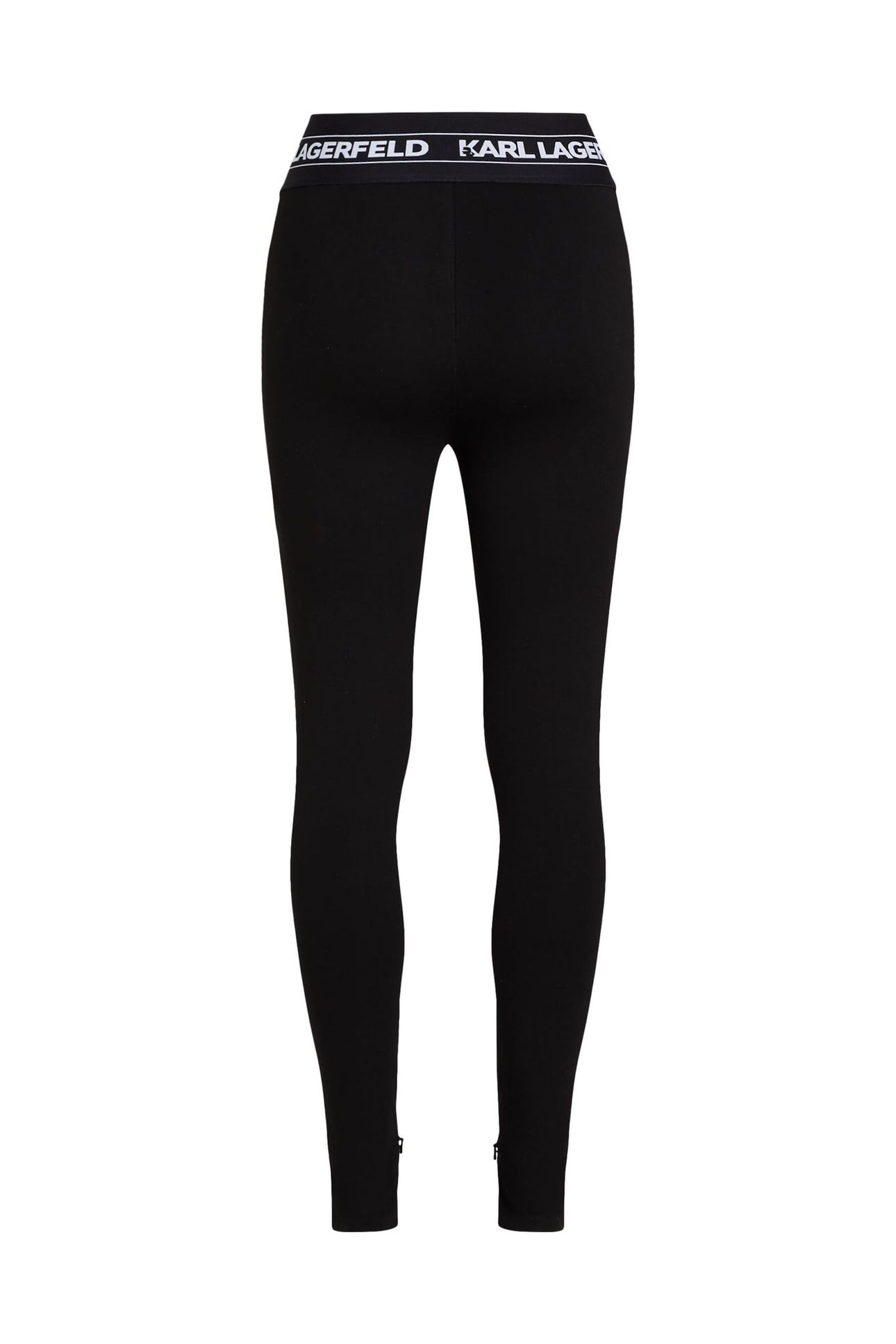 LOGO ELASTIC PUNTO LEGGINGS BLACK 5