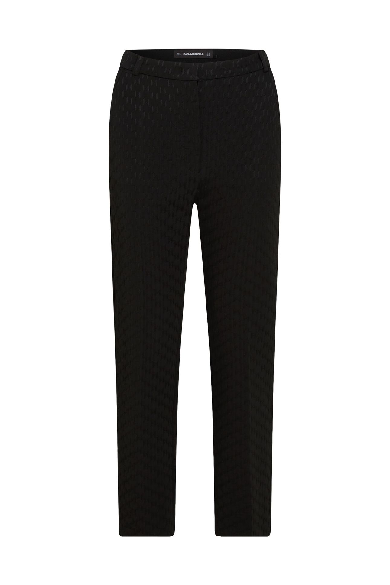 MONOGRAM SUIT PANTS BLACK 4
