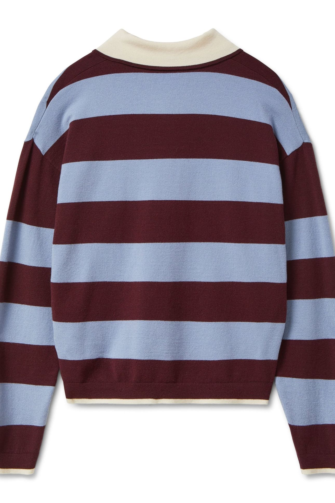 POLO SWEATER FIG / STONEWASH 5