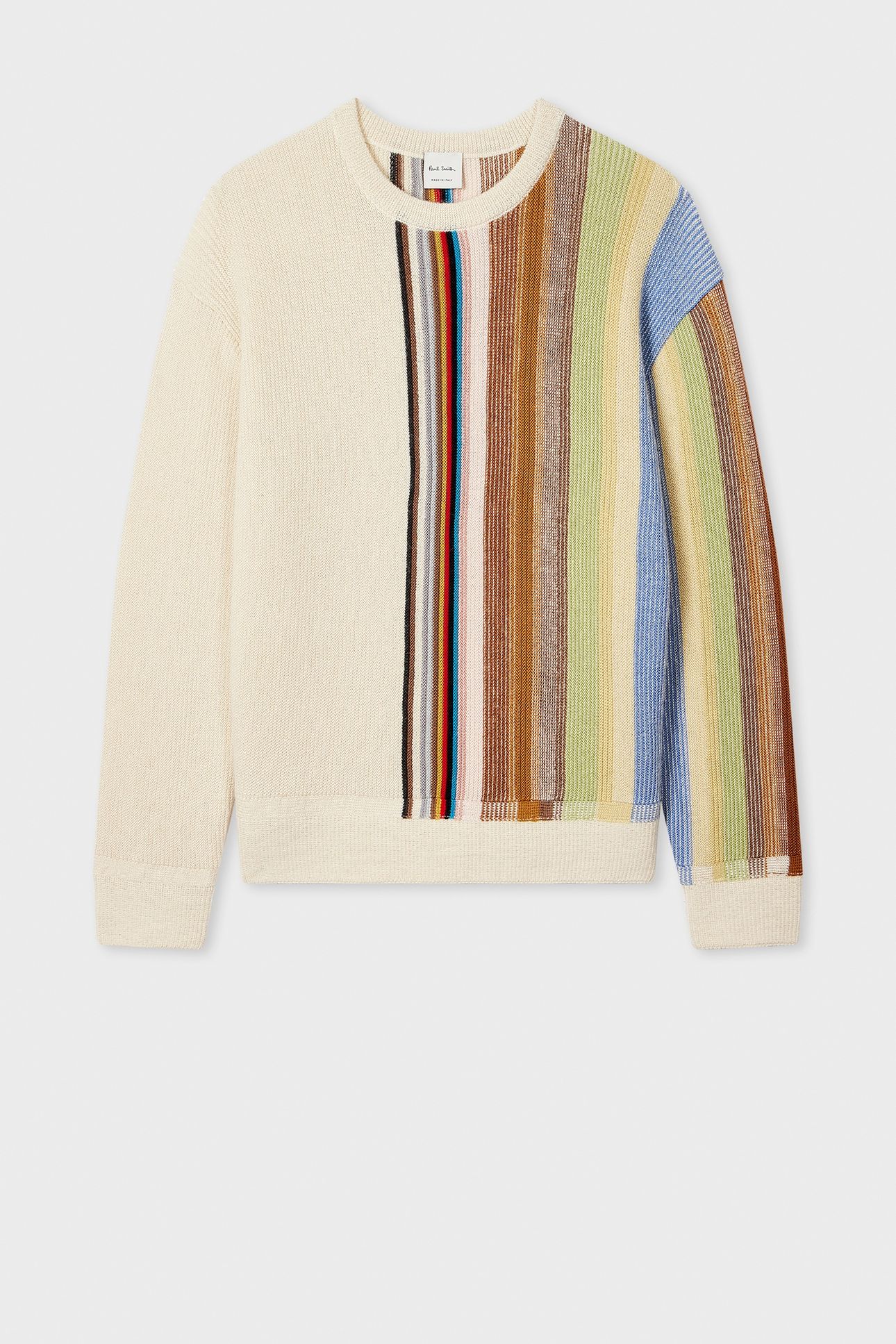 WOMENS KNITTED SWEATER CREW NECK MULTI COLOURED 6