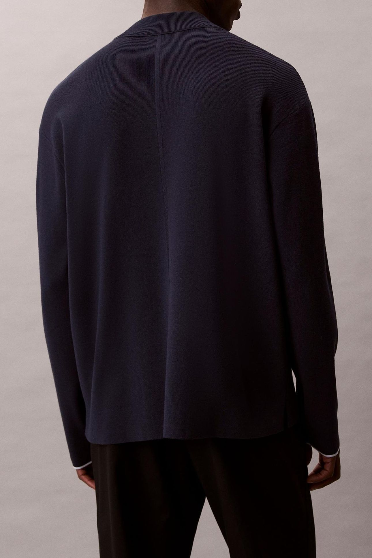 LS SNOWY TECH KNIT SWEATER DARK SAPPHIRE 2