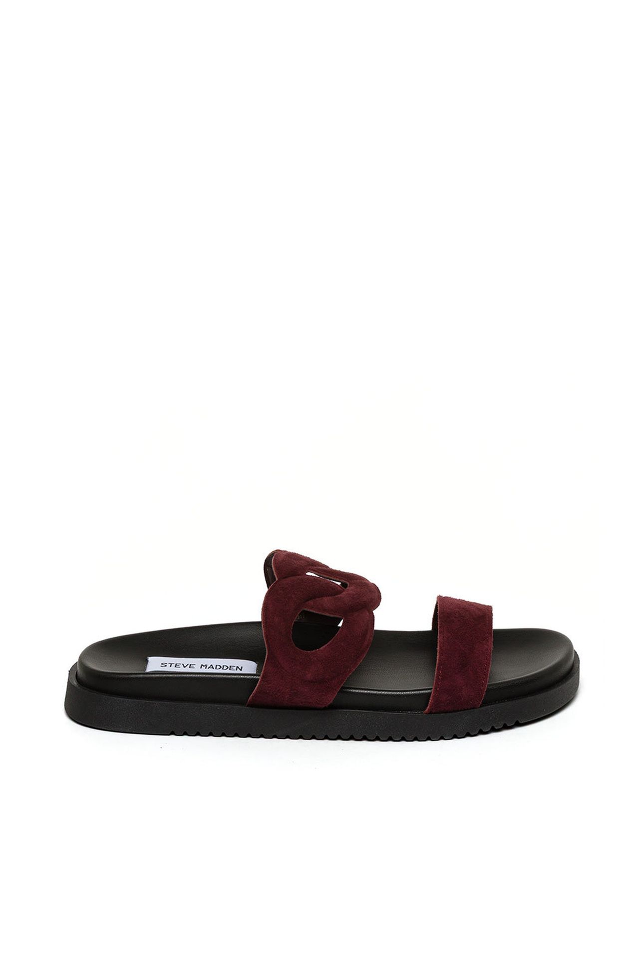 MYRTLE SANDALS BURGUNDY SUEDE 1