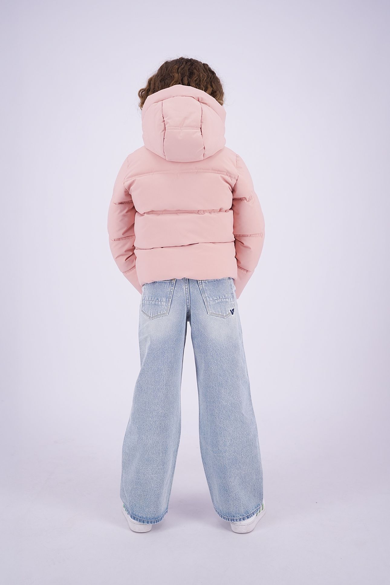 GIRLS TIZIA JACKET OUTDOOR LIGHT PINK 2