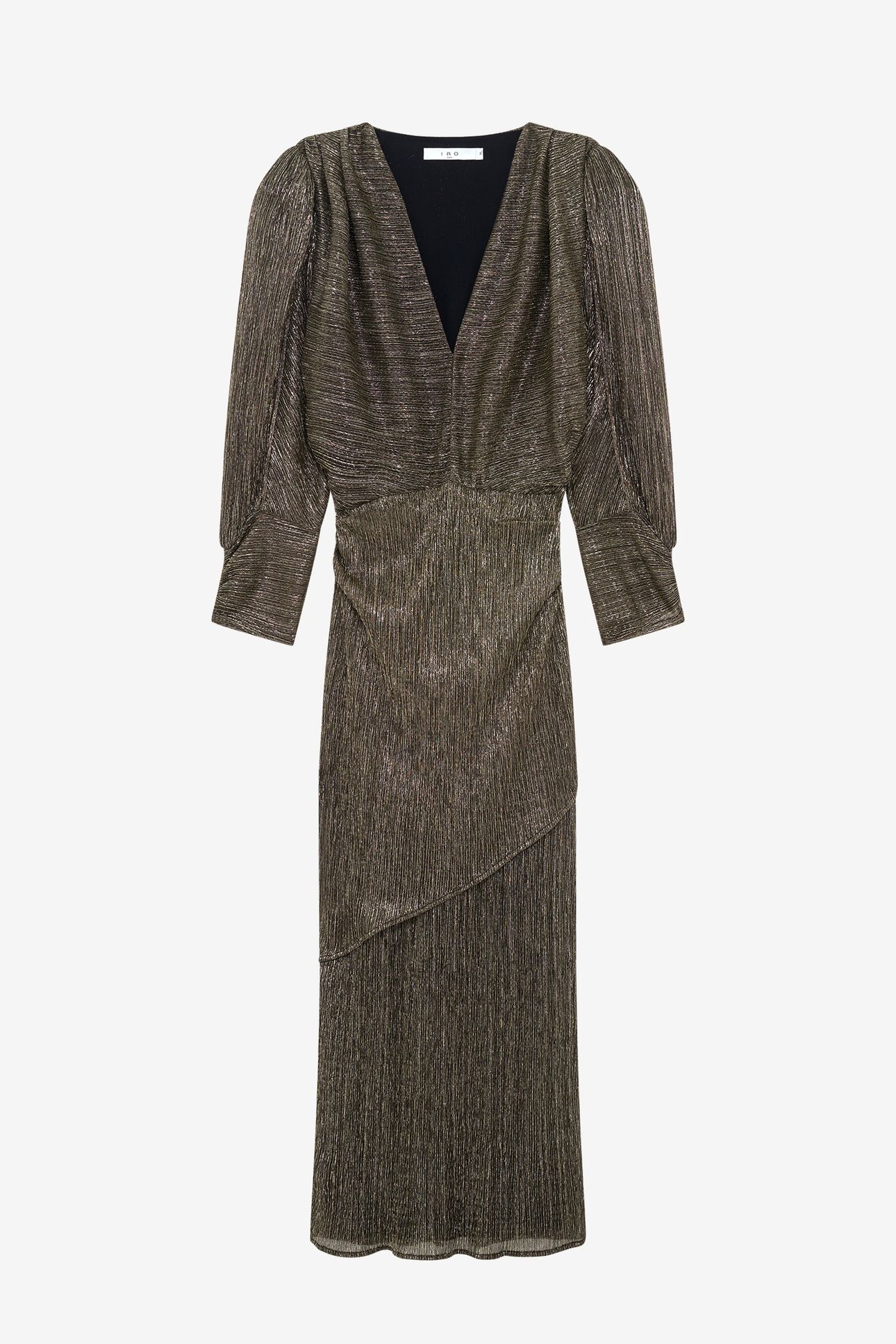 ASSANA DRESS BLACK/GOLD 4