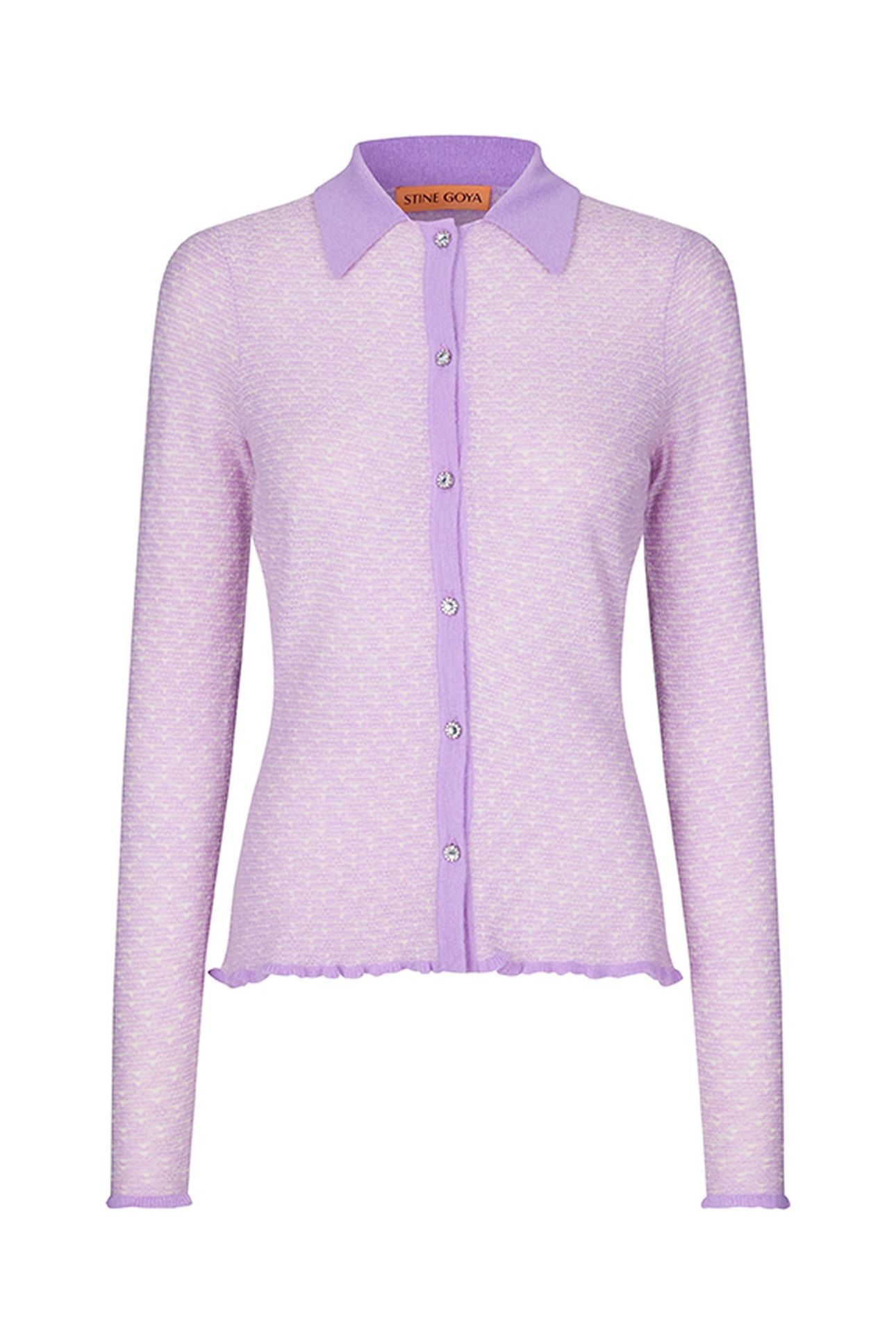 BOBBI CARDIGAN MID LAVENDER 3