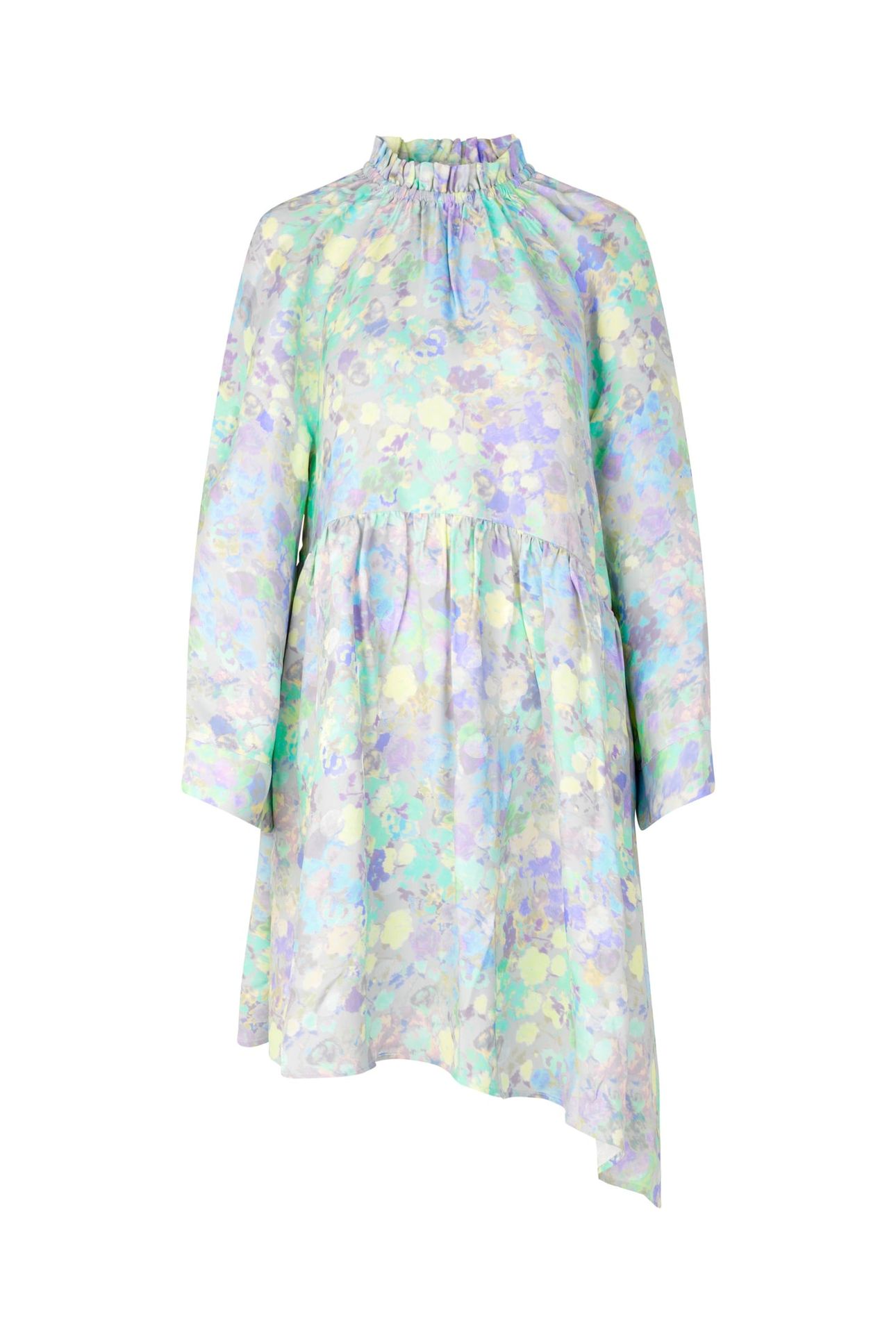 LAMAR DRESS LONG PASTEL BLOOM 3