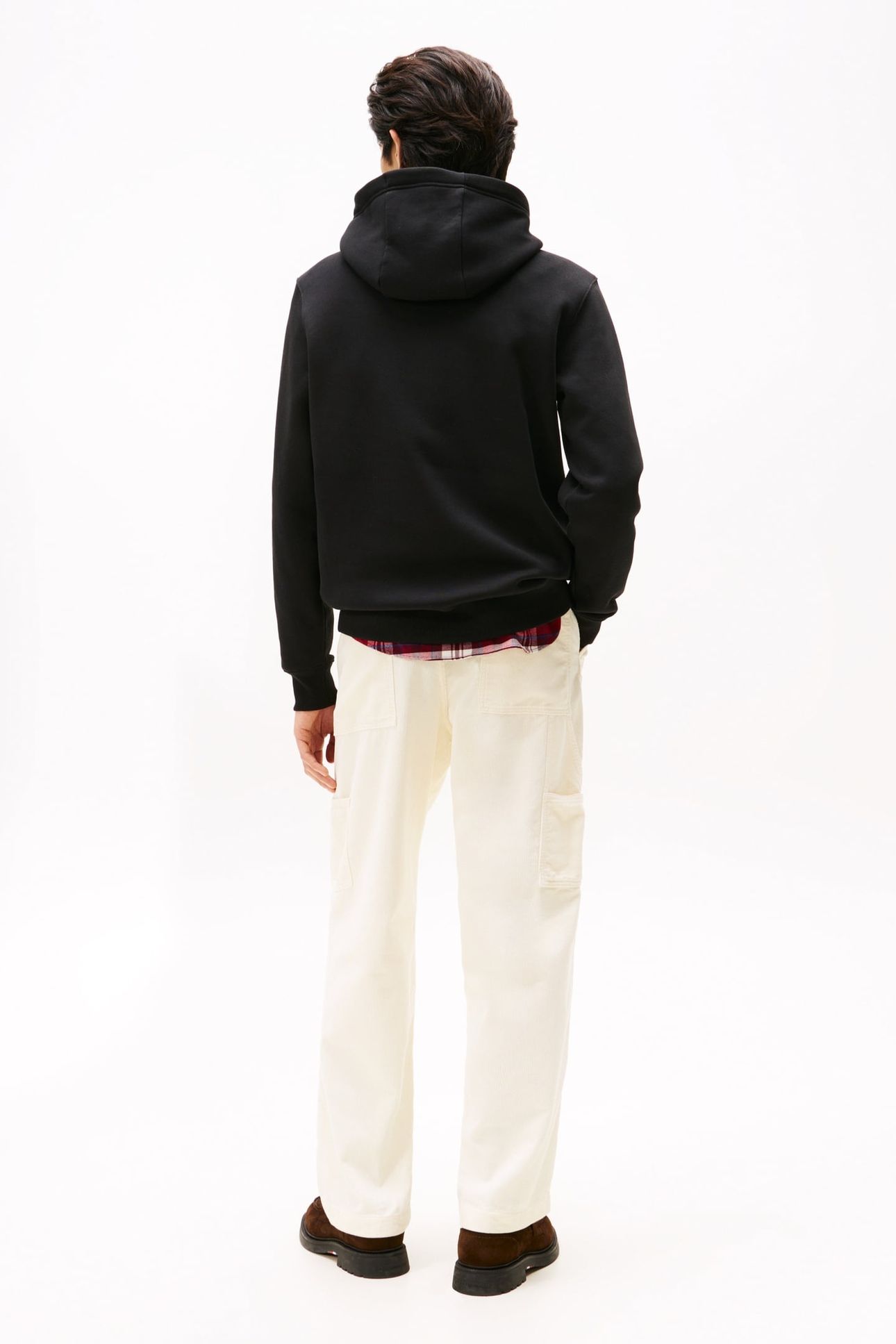 OVAL GRAPHIC HOODIE BLACK 3