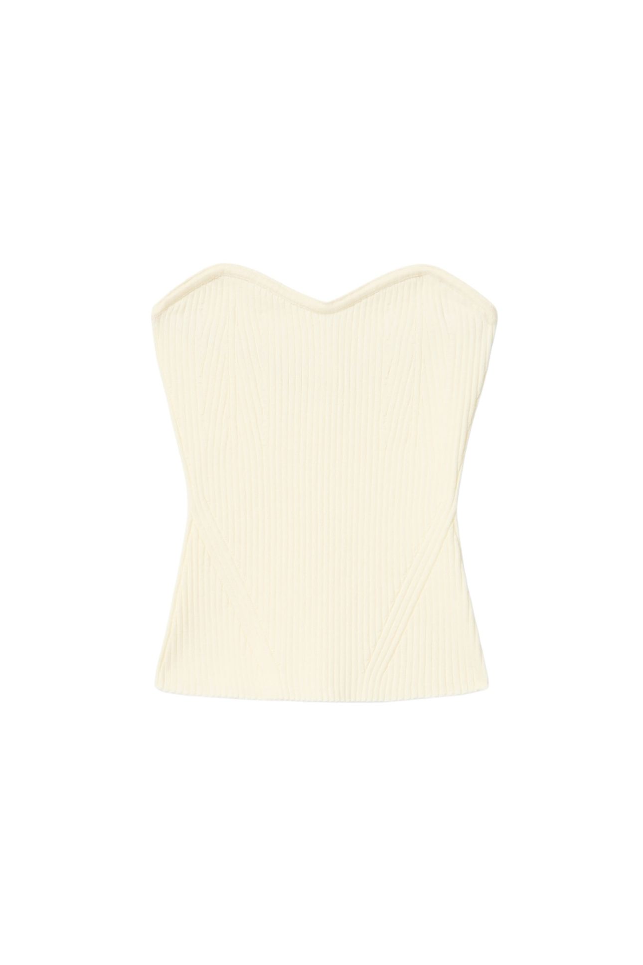 CRUZ BANDEAU TOP CHALK WHITE 4