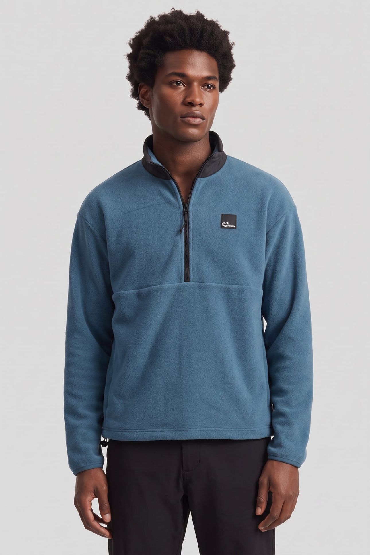 SUMETRO SWEATSHIRT ALUMINIUM BLUE 1