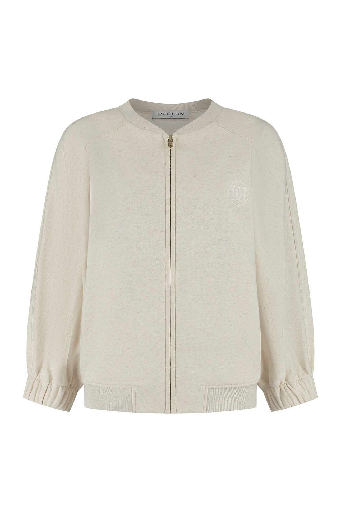 FLORA CARDIGAN SAND MELANGE 1