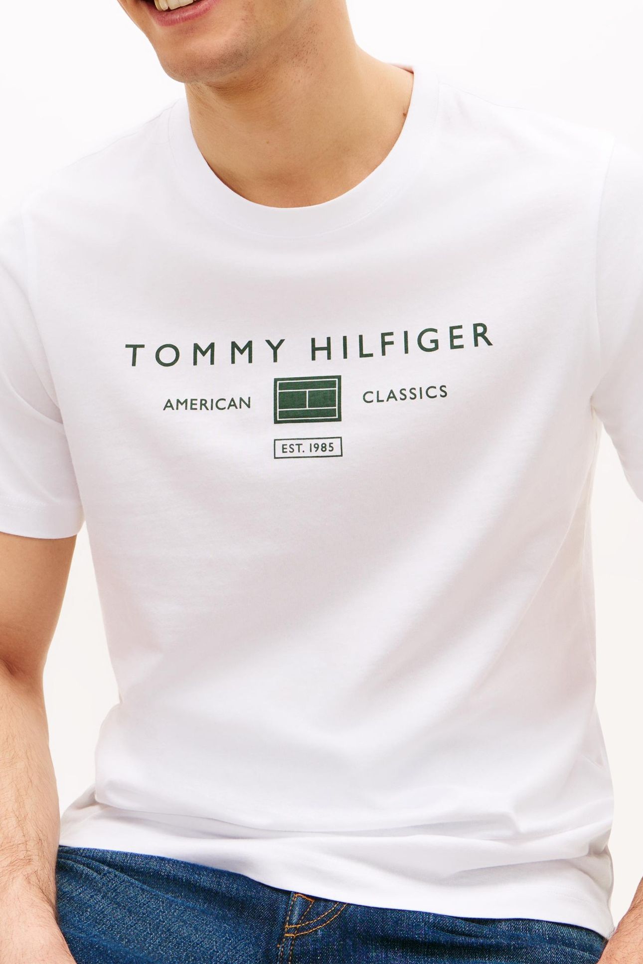 BRAND LOVE MONO STACK TEE WHITE 5