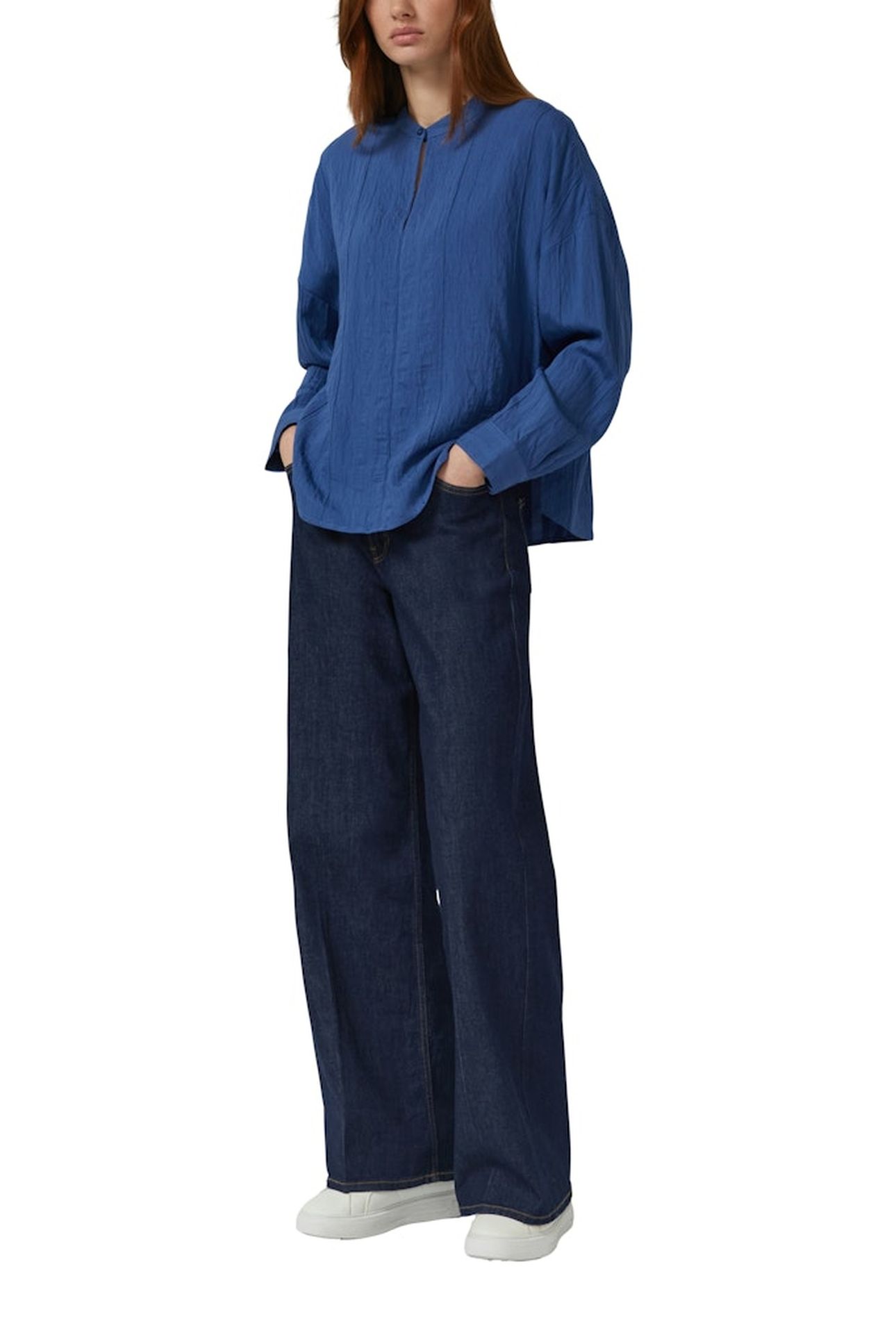 S.OLIVER BLOUSES BLUE 1