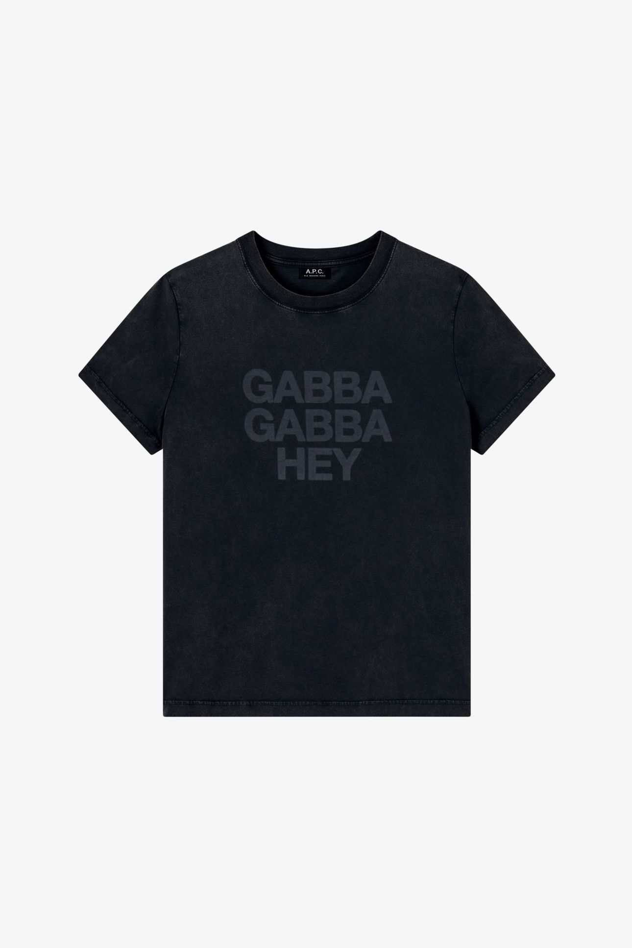 UNISEX T-SHIRT MC GABBA GABBA HEY BLACK 2