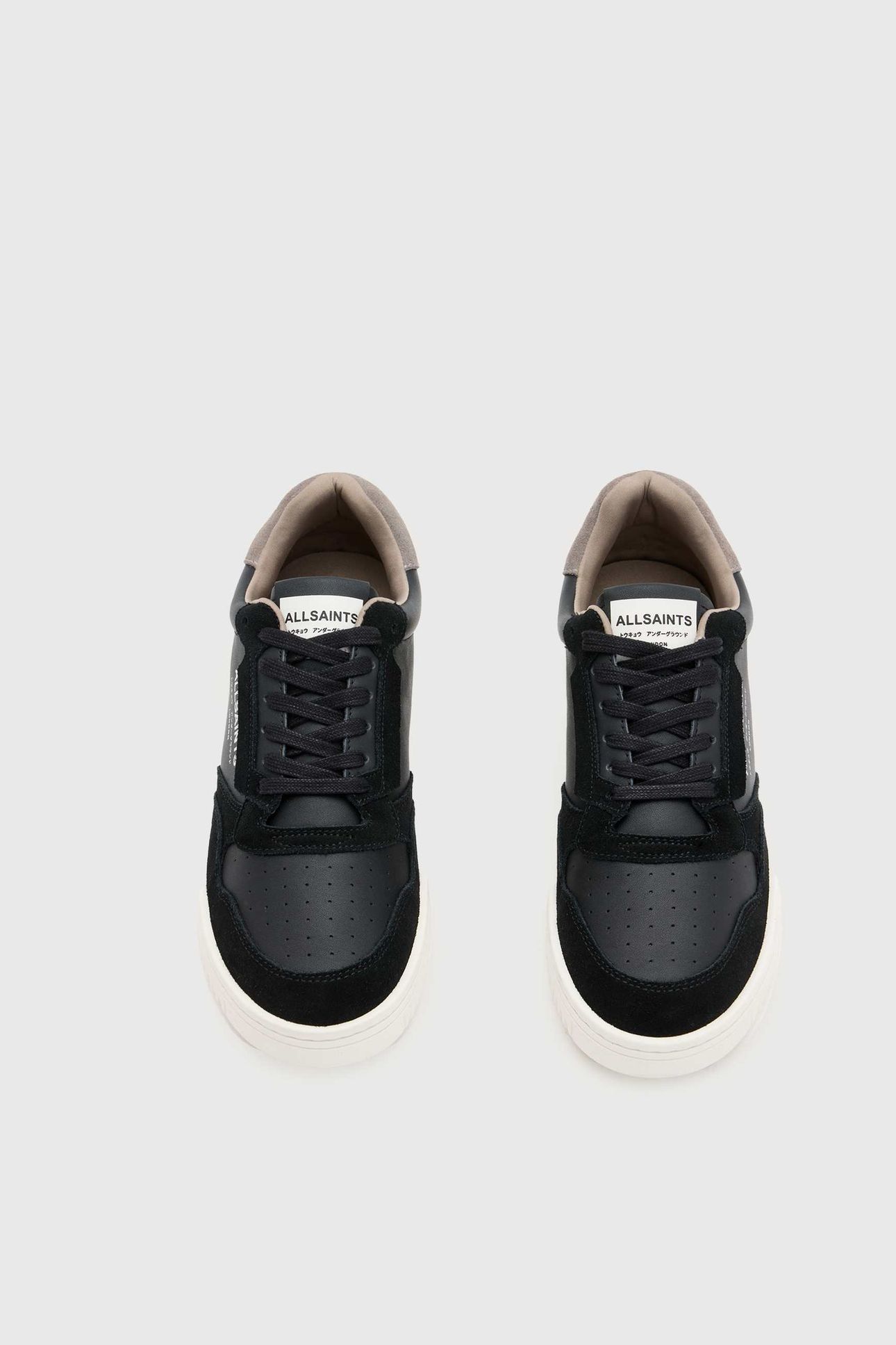 REGAN LOW TOP BLACK/GREY 4