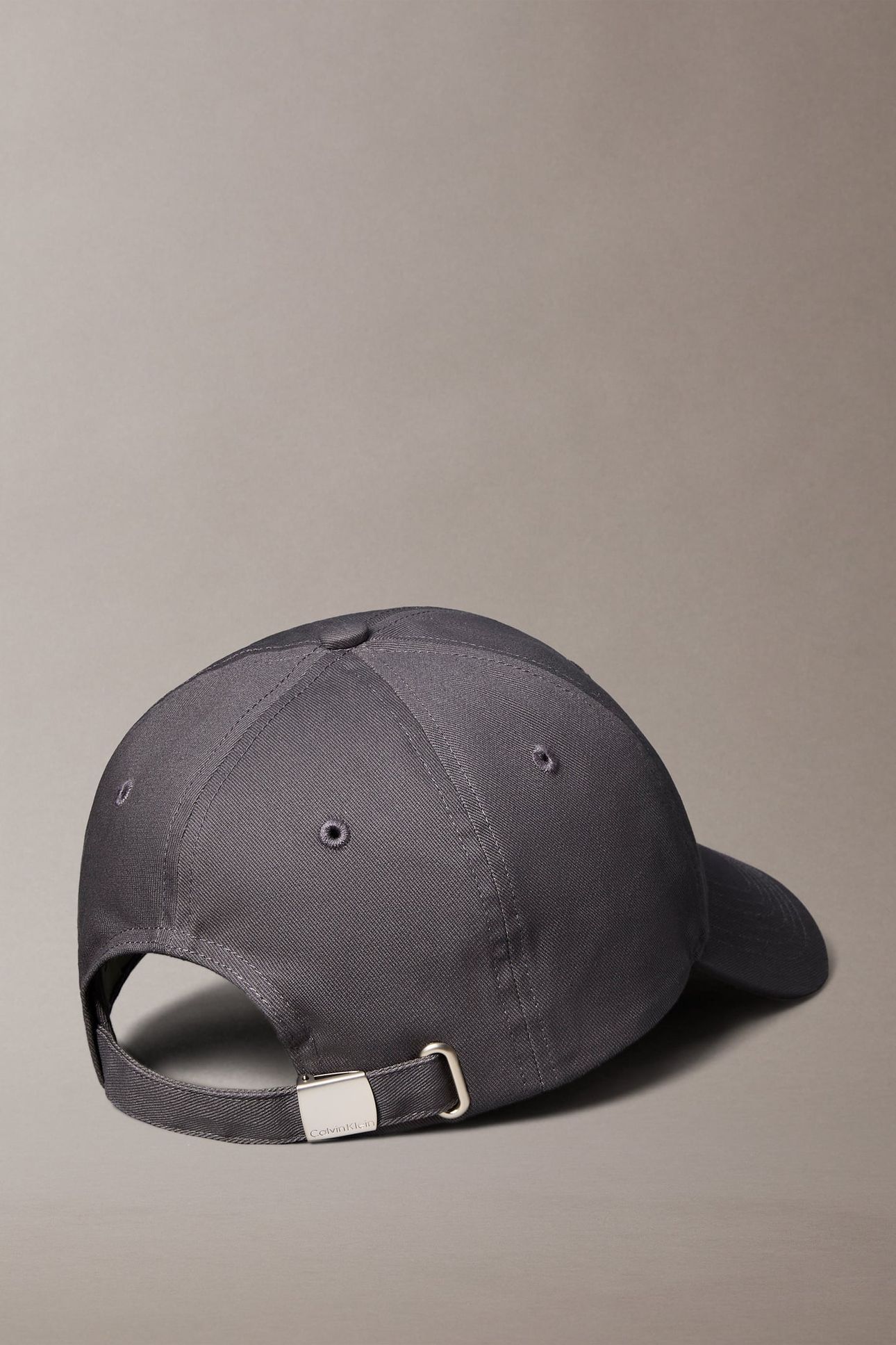 LOGO EMBROIDERY BASEBALL CAP GRANITE GRAY 2