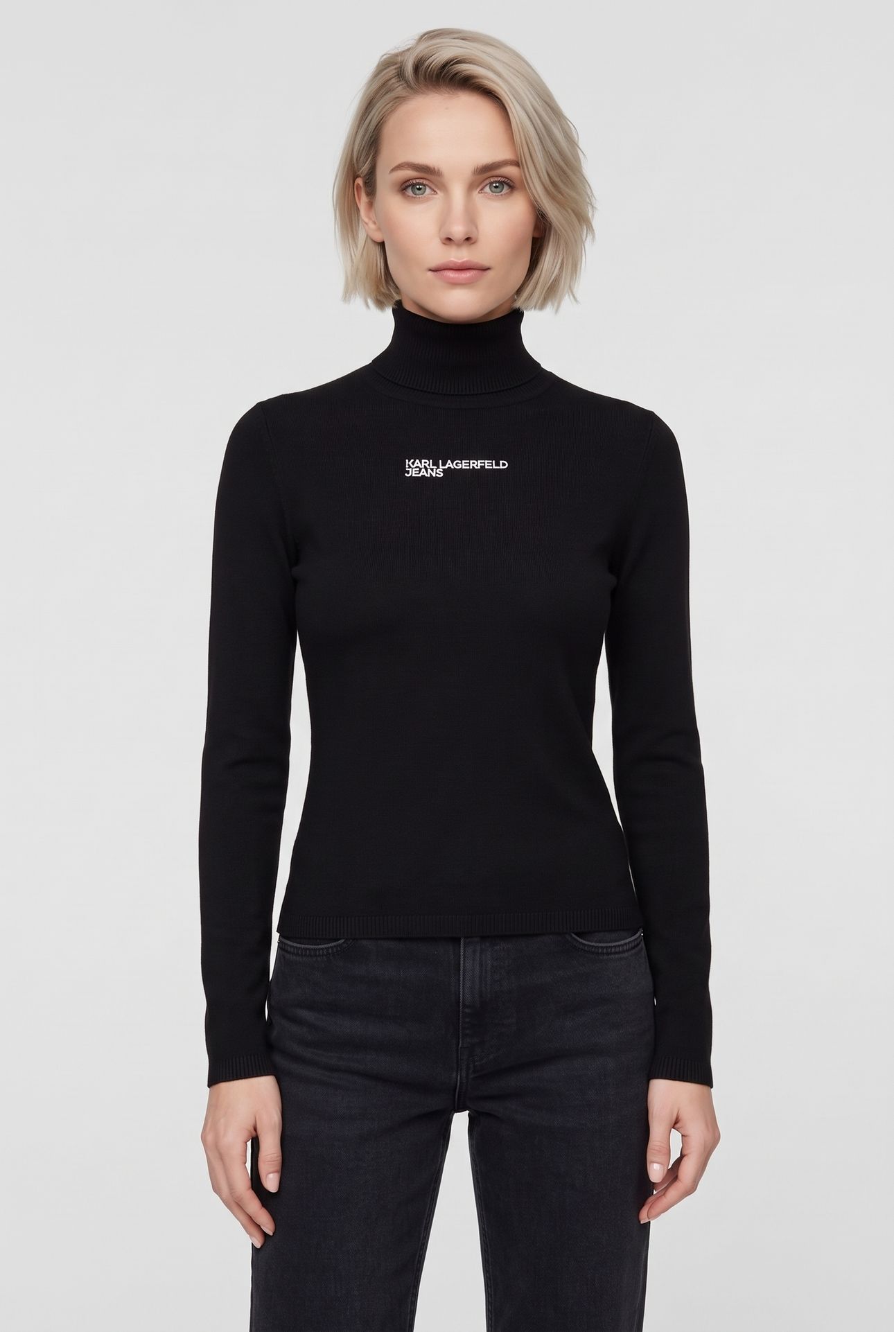 KLJ LIGHTWEIGHT ROLLNECK BLACK 1