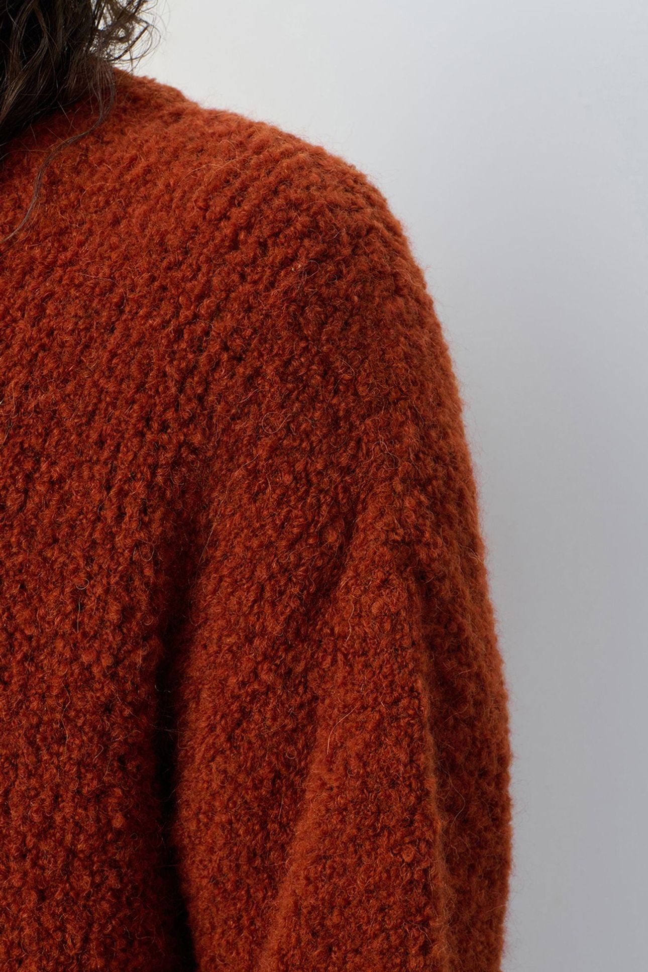 ZOLLY CARDIGAN BRIQUE CHINE 6