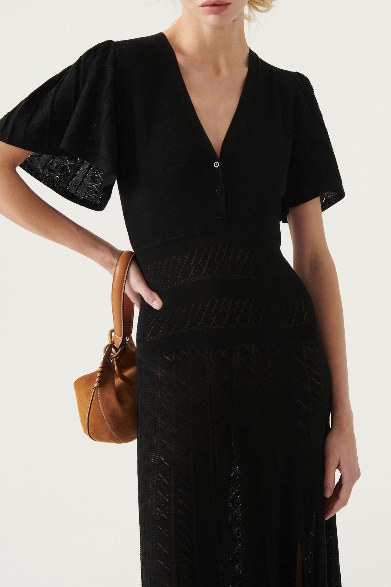 MID-LENGTH DRESS BLACK 1