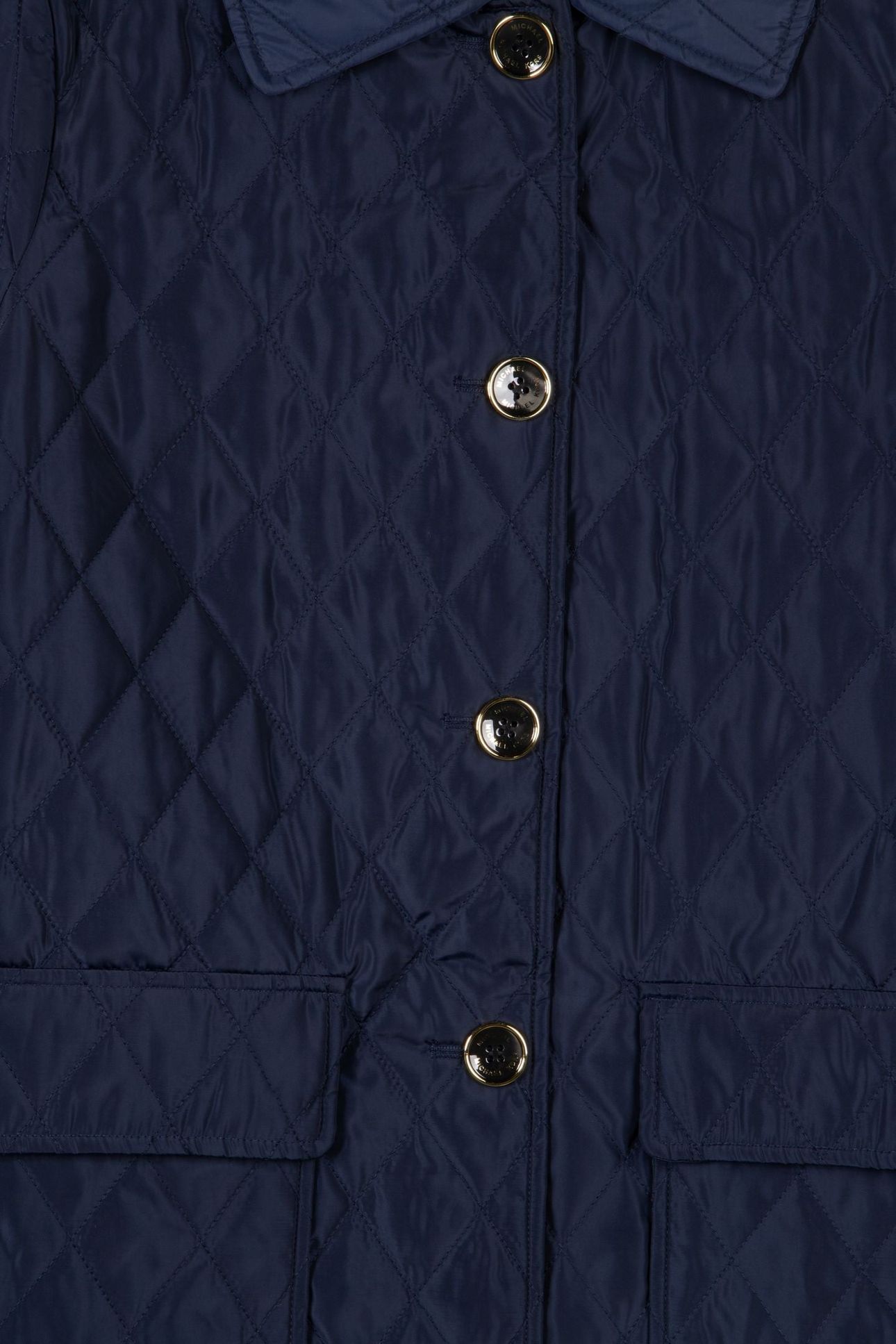 BUTTON UP QUILTED JACKET MIDNIGHT 4