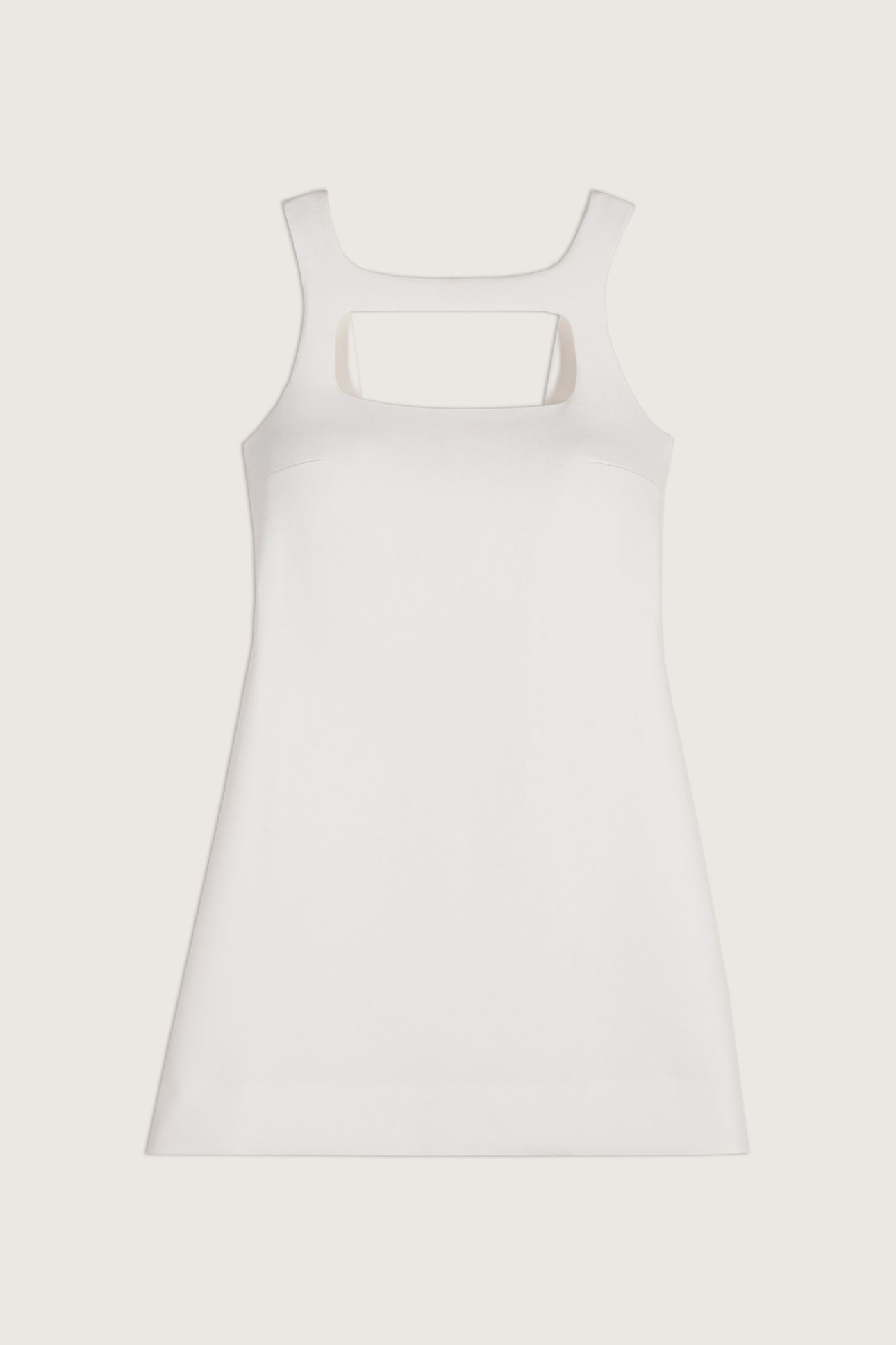 MINI DRESS BLANC 2
