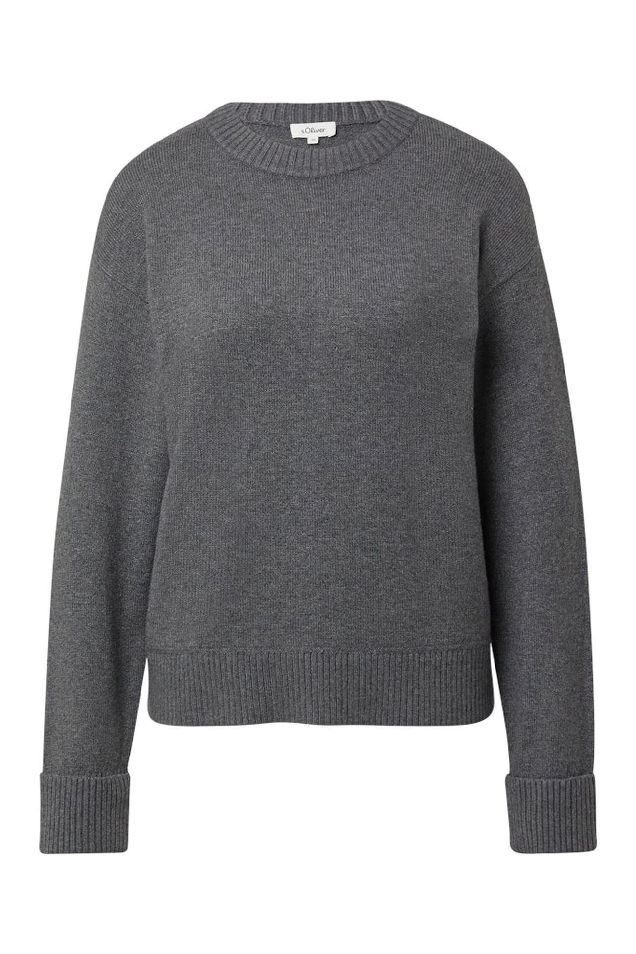 S.OLIVER PULLOVER GREY/BLACK 4