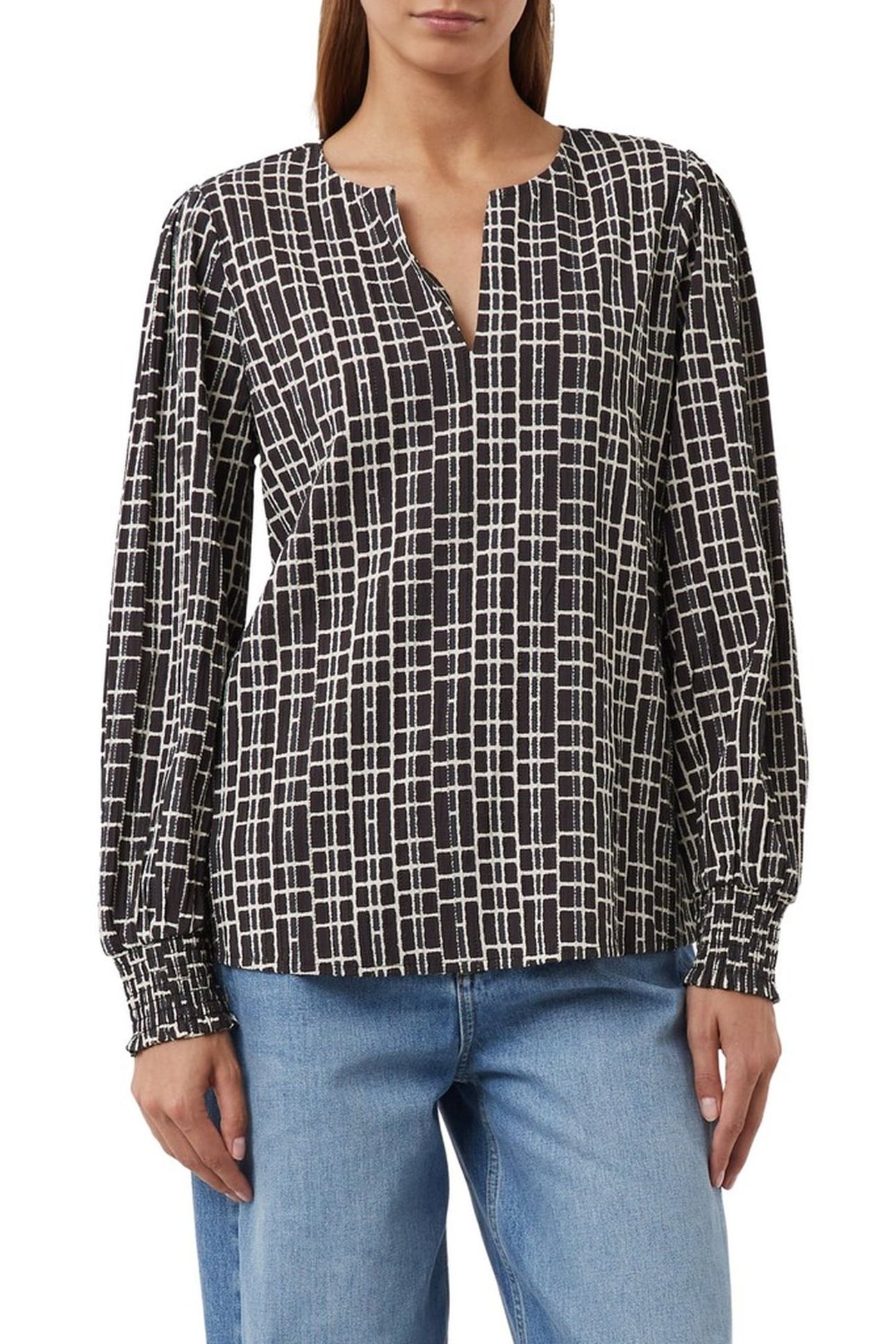 COMMA BLOUSES MARINE 1