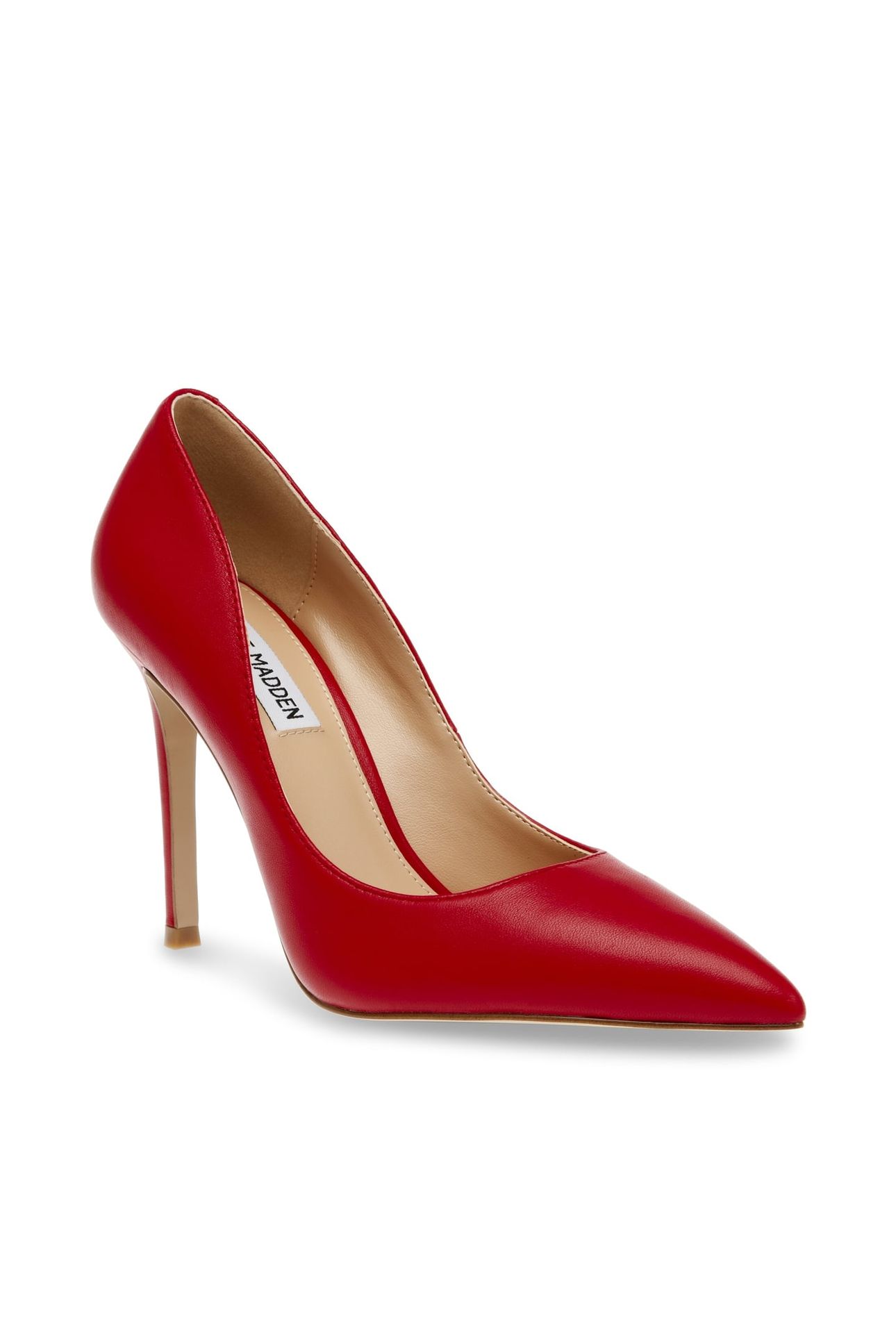 EVELYN-E PUMPS RED LEATHER 3