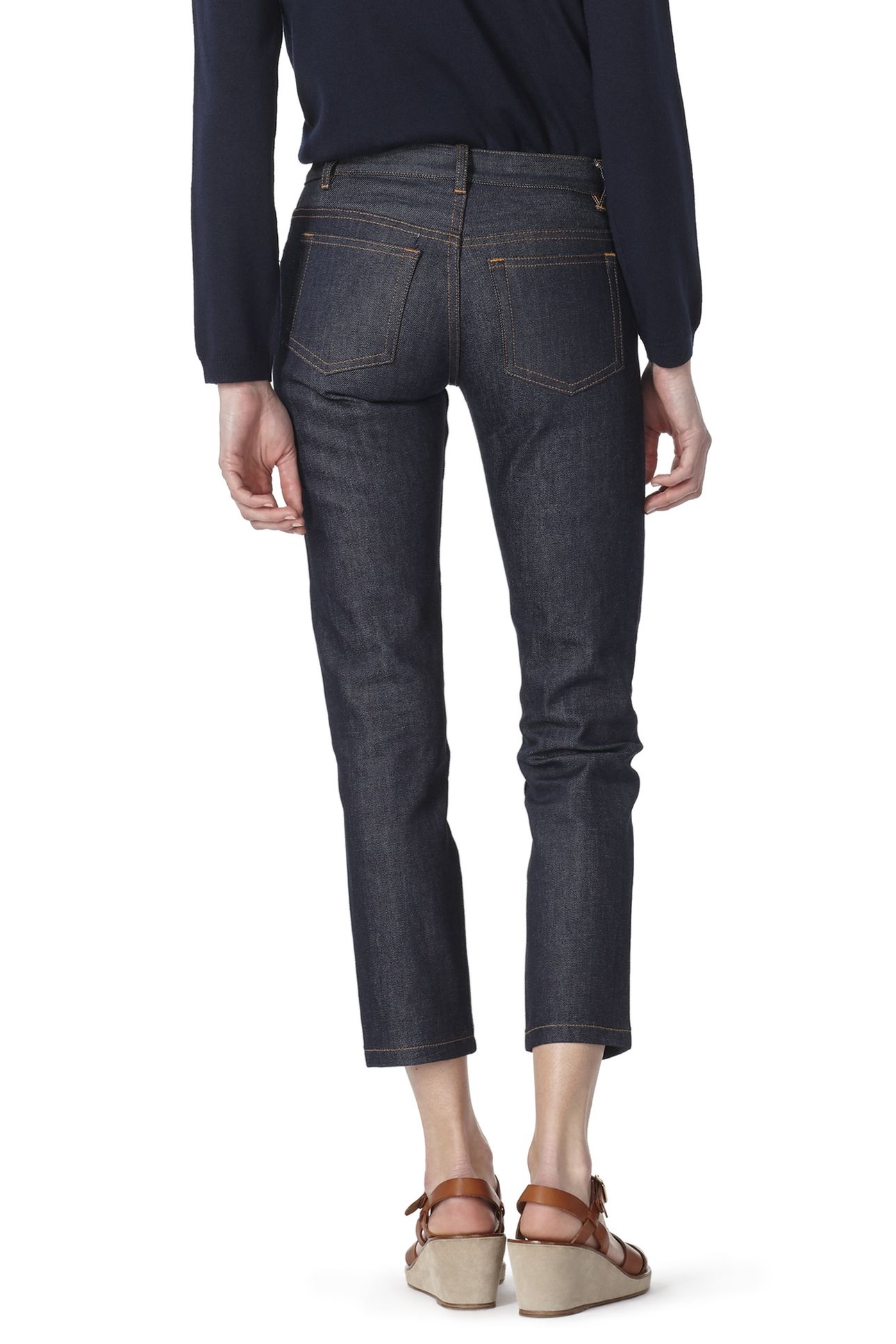 JEANS SLIM SHORT INDIGO 2
