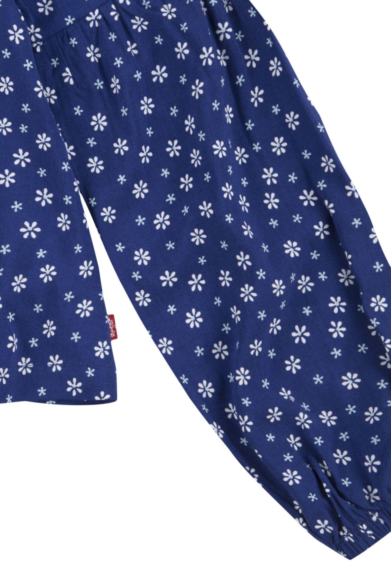 GIRLS WOVEN TOP TWILIGHT BLUE 3