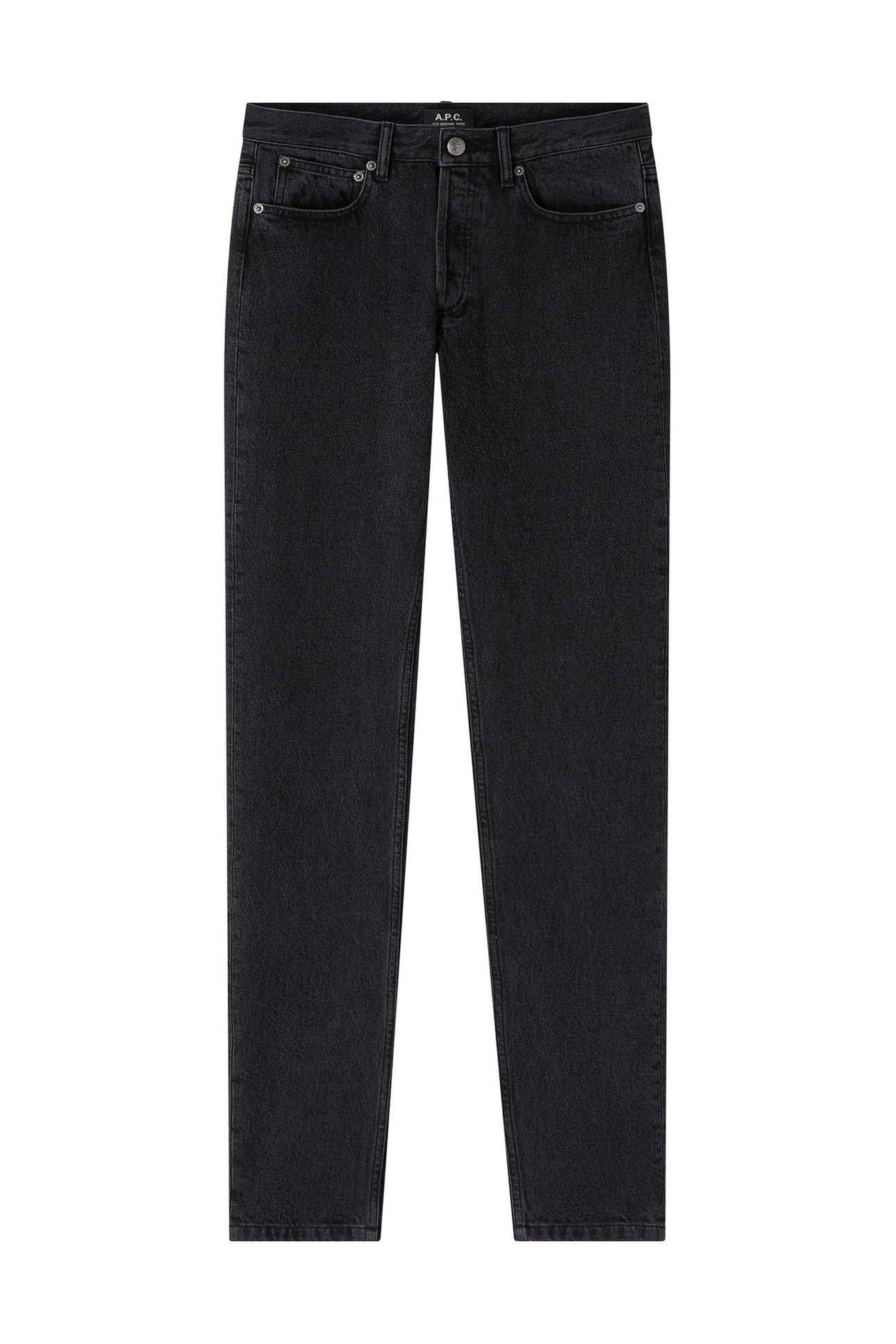 UNISEX JEANS SMALL NEW STANDARD WASHED BLACK 6