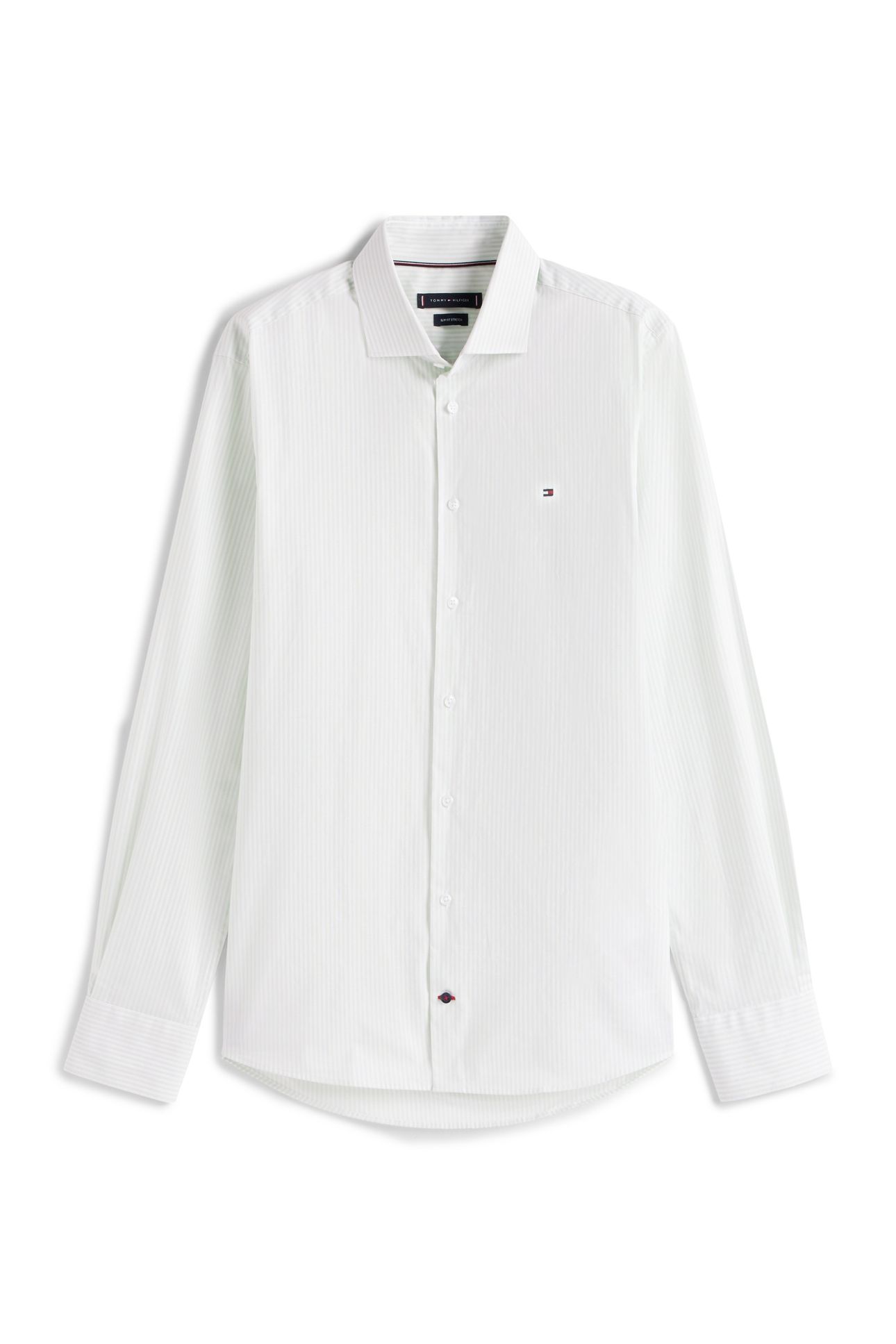 POP STRIPE SF SHIRT OPAL GREEN/OPTIC WHITE 3