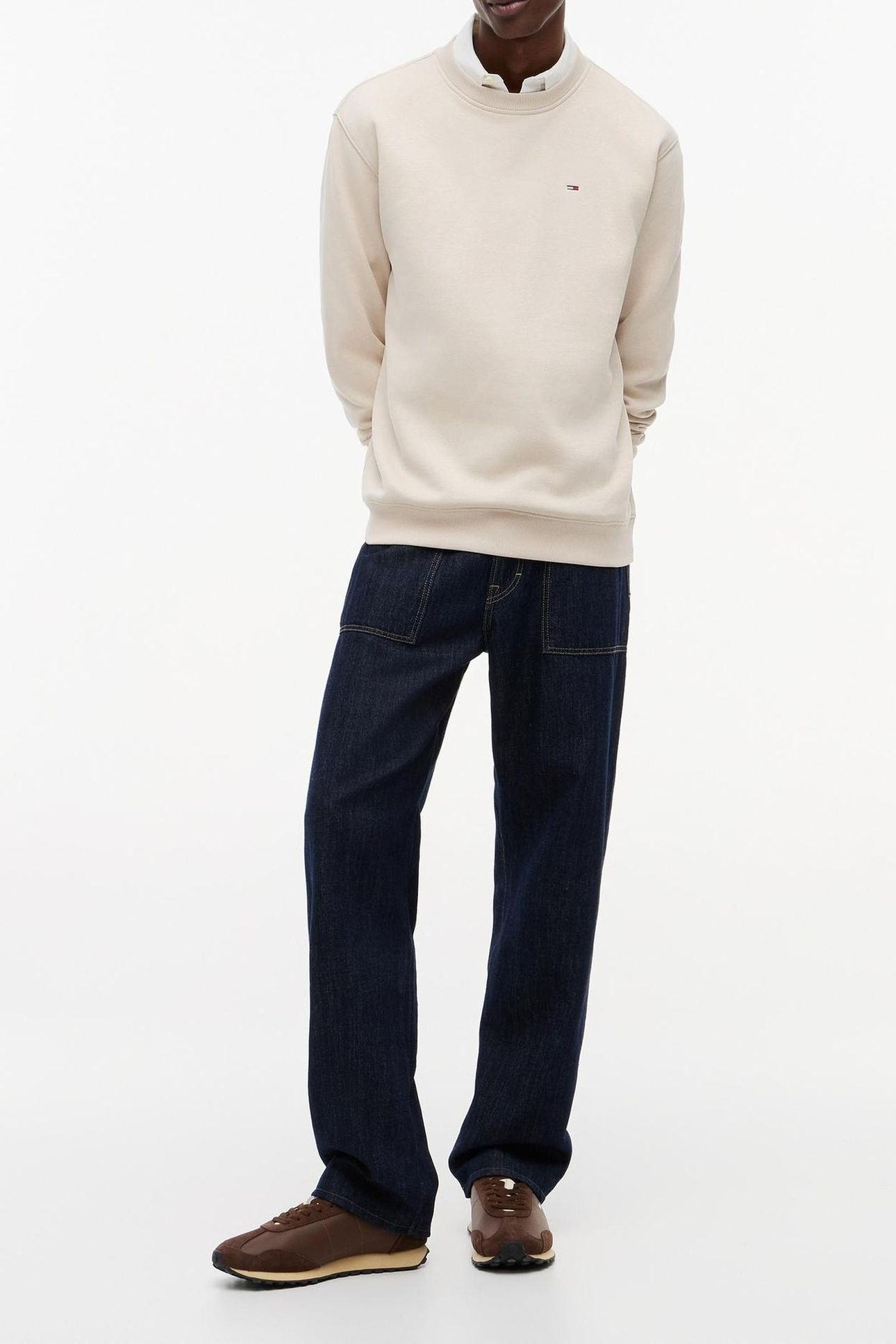 TJM REG S FLAG CREW CLASSIC BEIGE 4