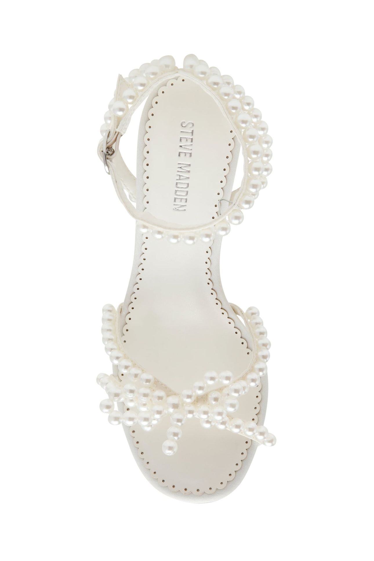 HARA-P SANDALS IVORY PEARL 6