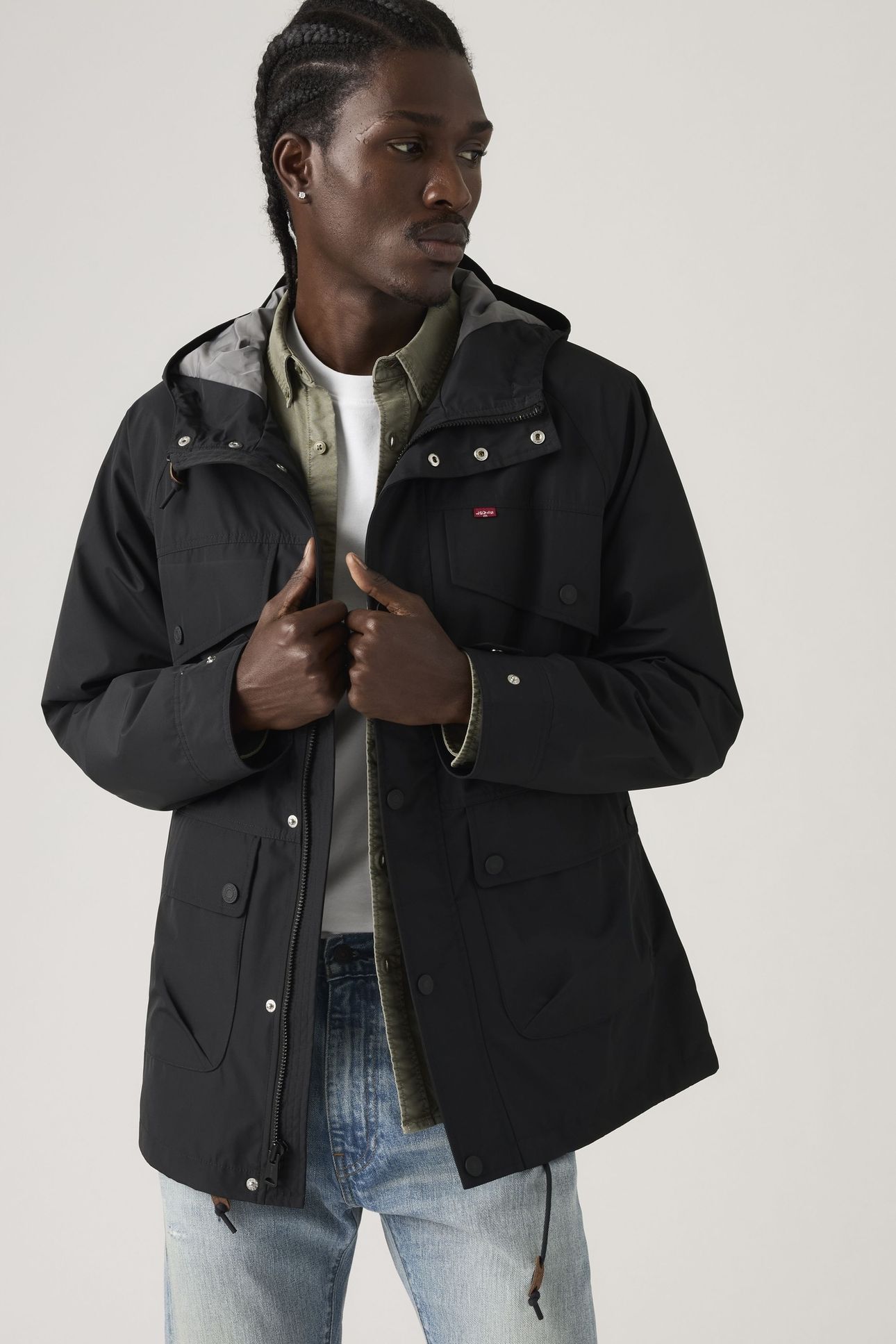 MARINA UTILITY PARKA JET BLACK 3