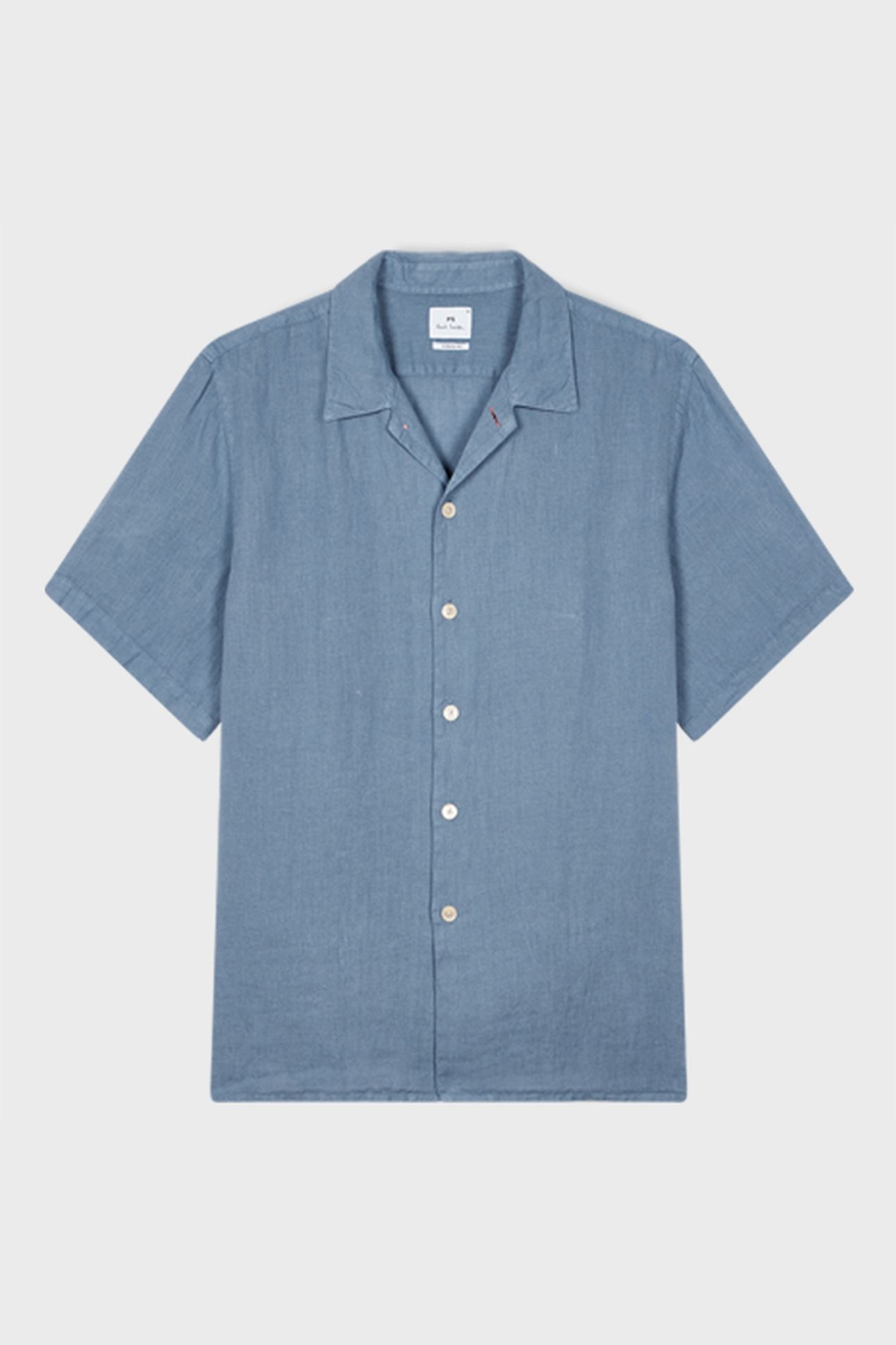 MENS SS CASUAL FIT SHIRT GREYISH BLUE 2