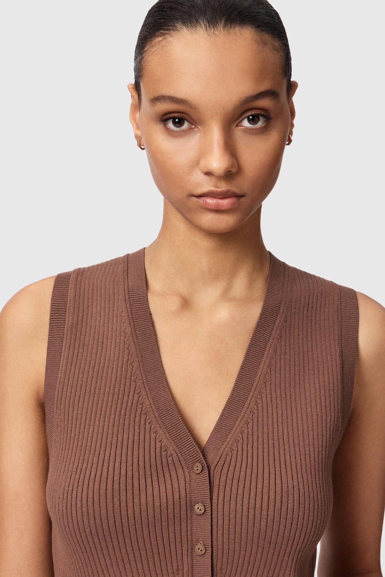 CRUZ WAISTCOAT PENNY BROWN 6
