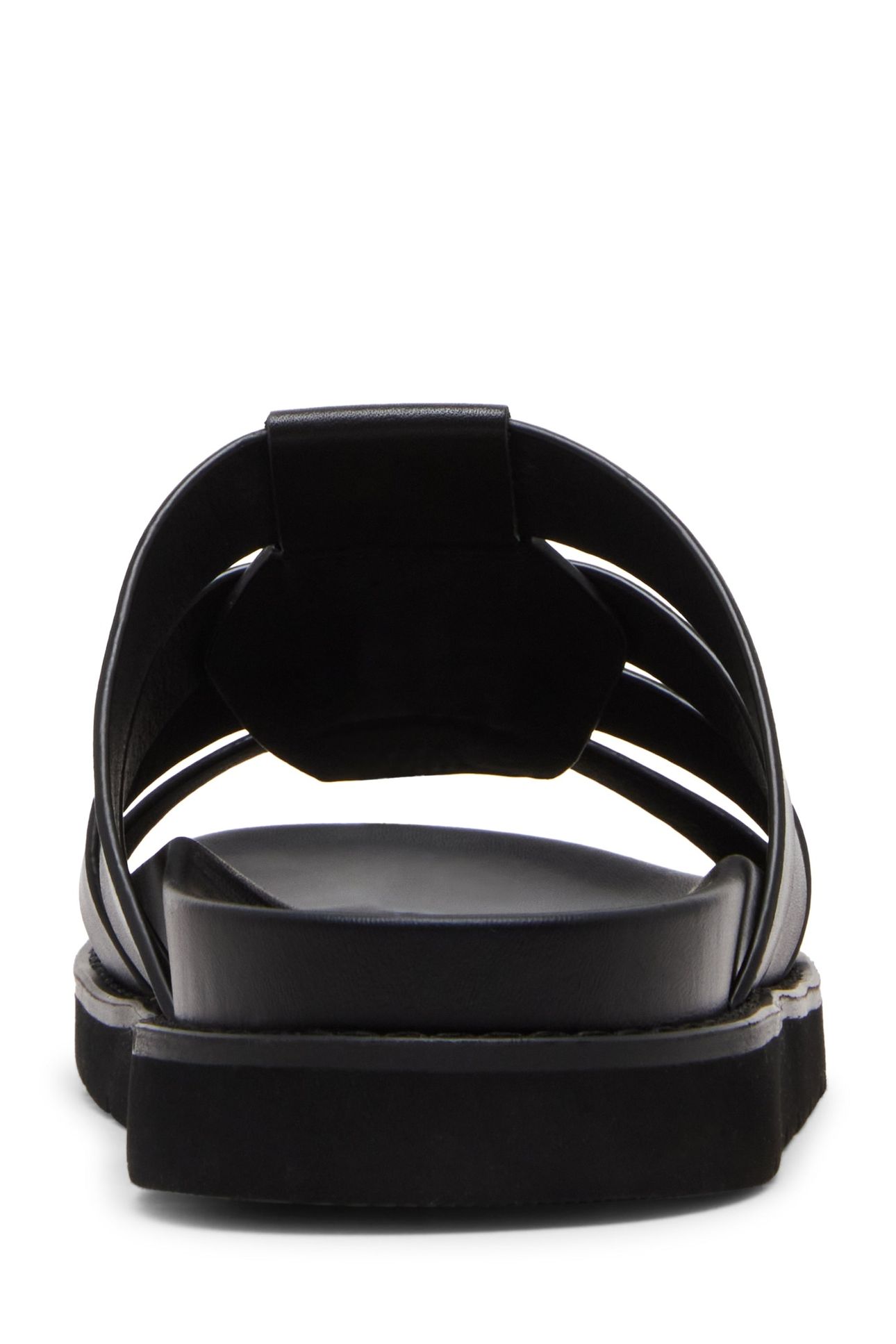 ANKARA SANDALS BLACK LEATHER 5